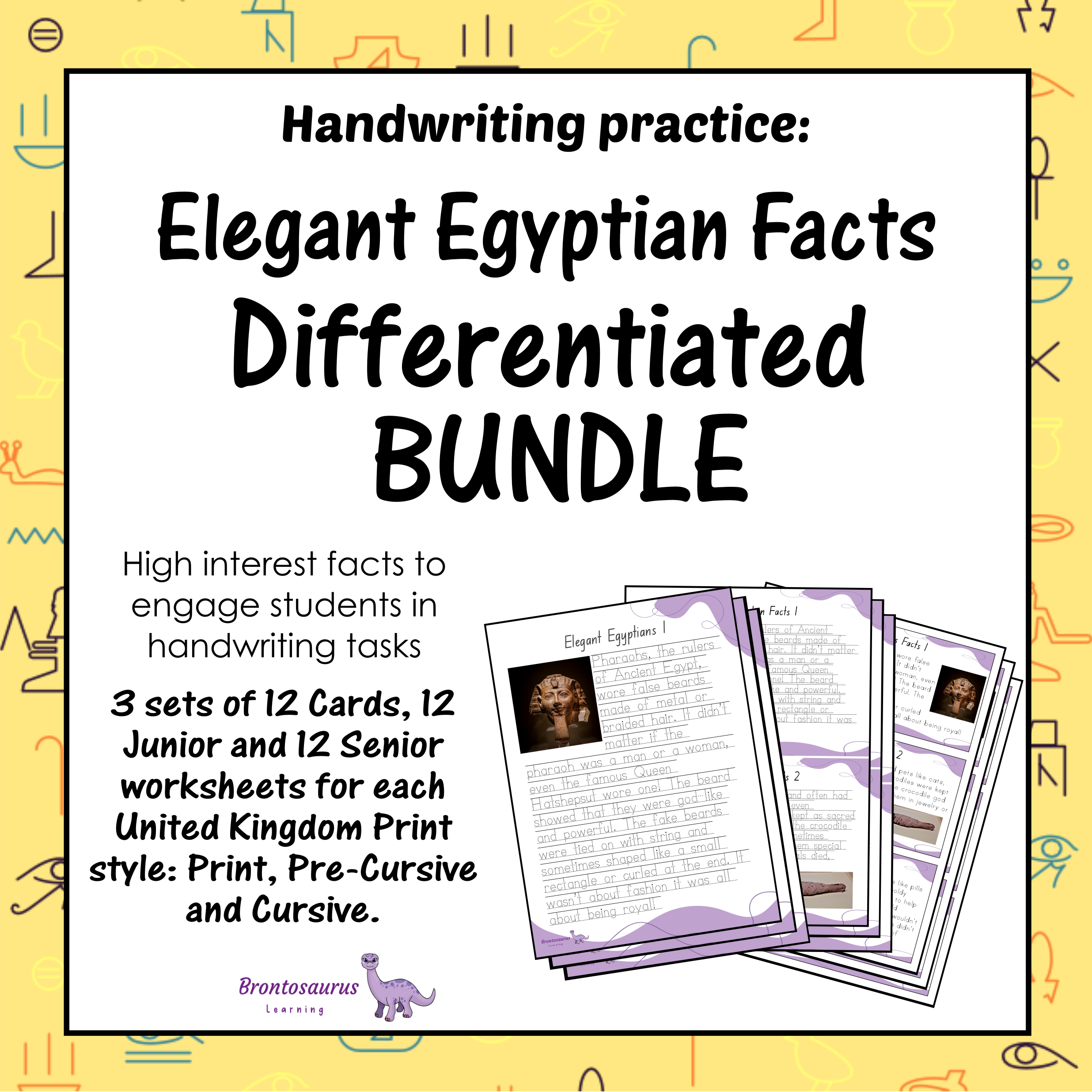 United Kingdom Ancient Civilisations 1 6 EGYPT Differentiated Bundle cover image