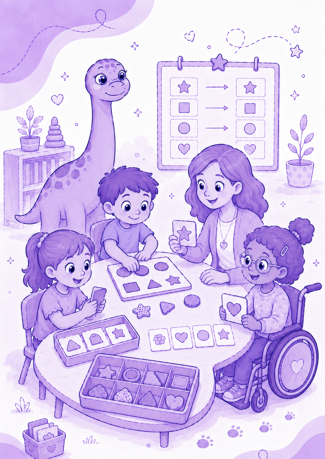 Inclusive education resources from Brontosaurus Learning @brontosaurus.learning.com