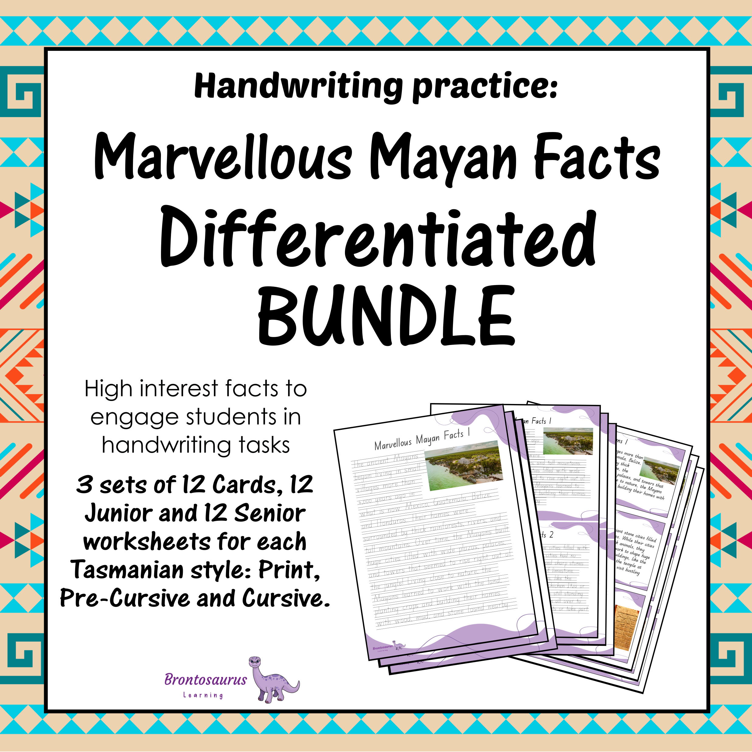 Marvellous Mayan Facts Differentiated Bundle - TAS cover image