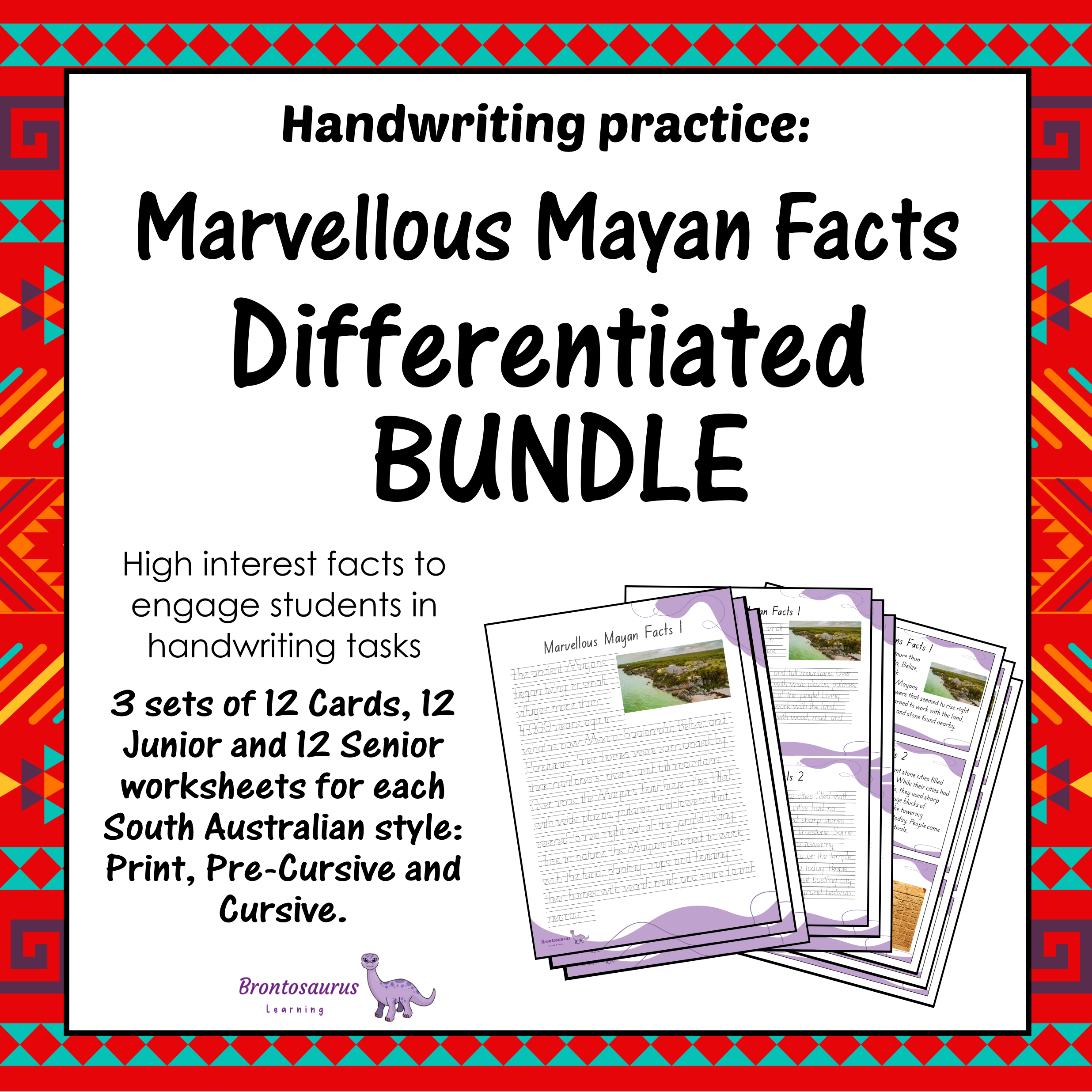 Marvellous Mayan Facts Differentiated Bundle - SA cover image