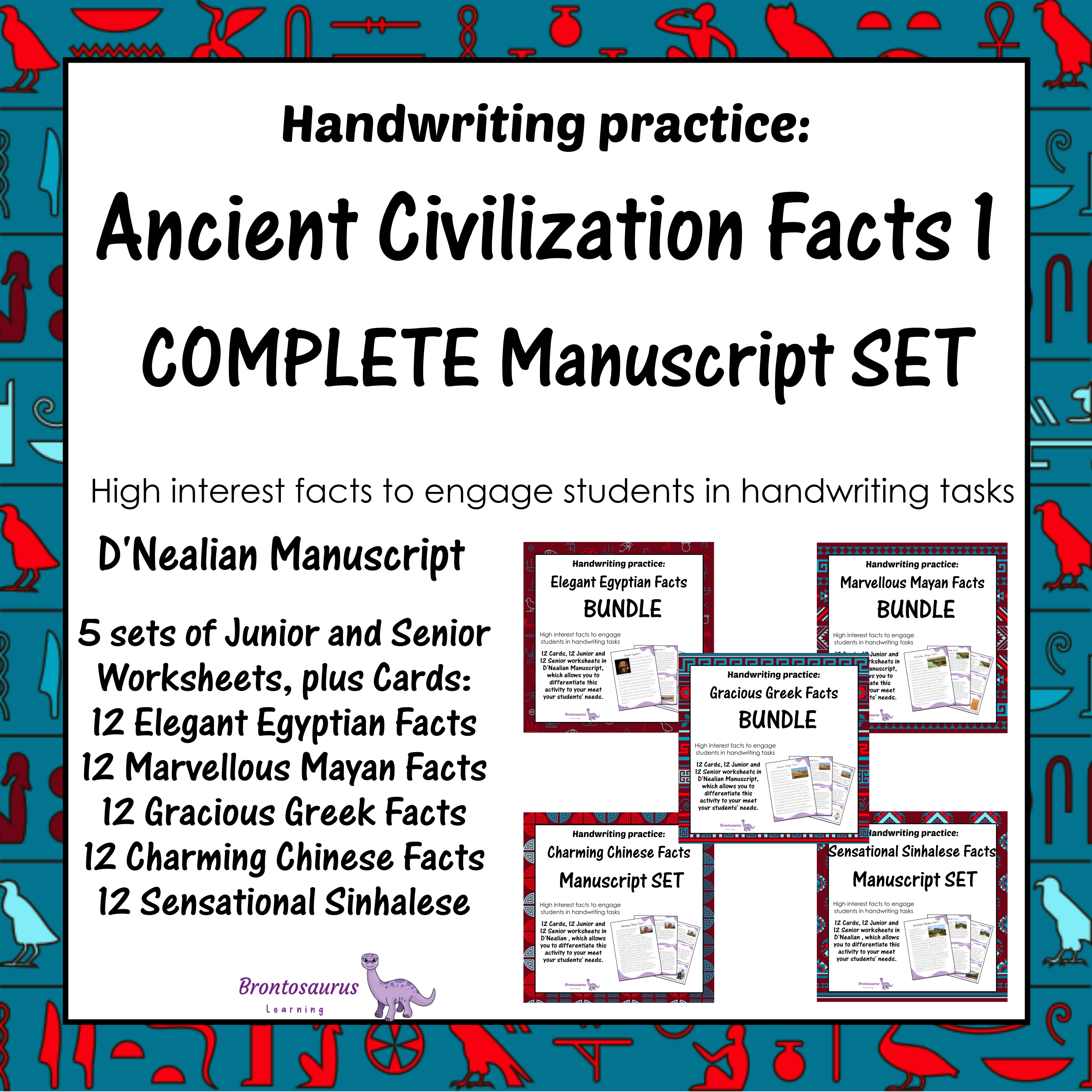 Ancient Civilisations Print Set - DN cover image