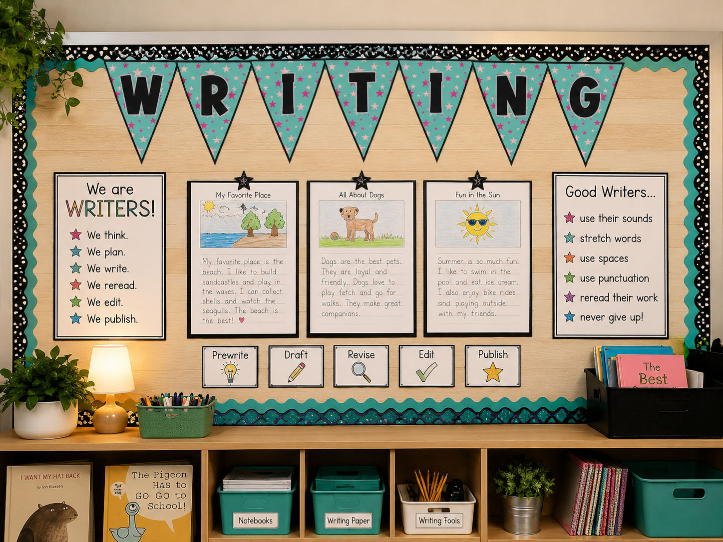 Classroom banner display