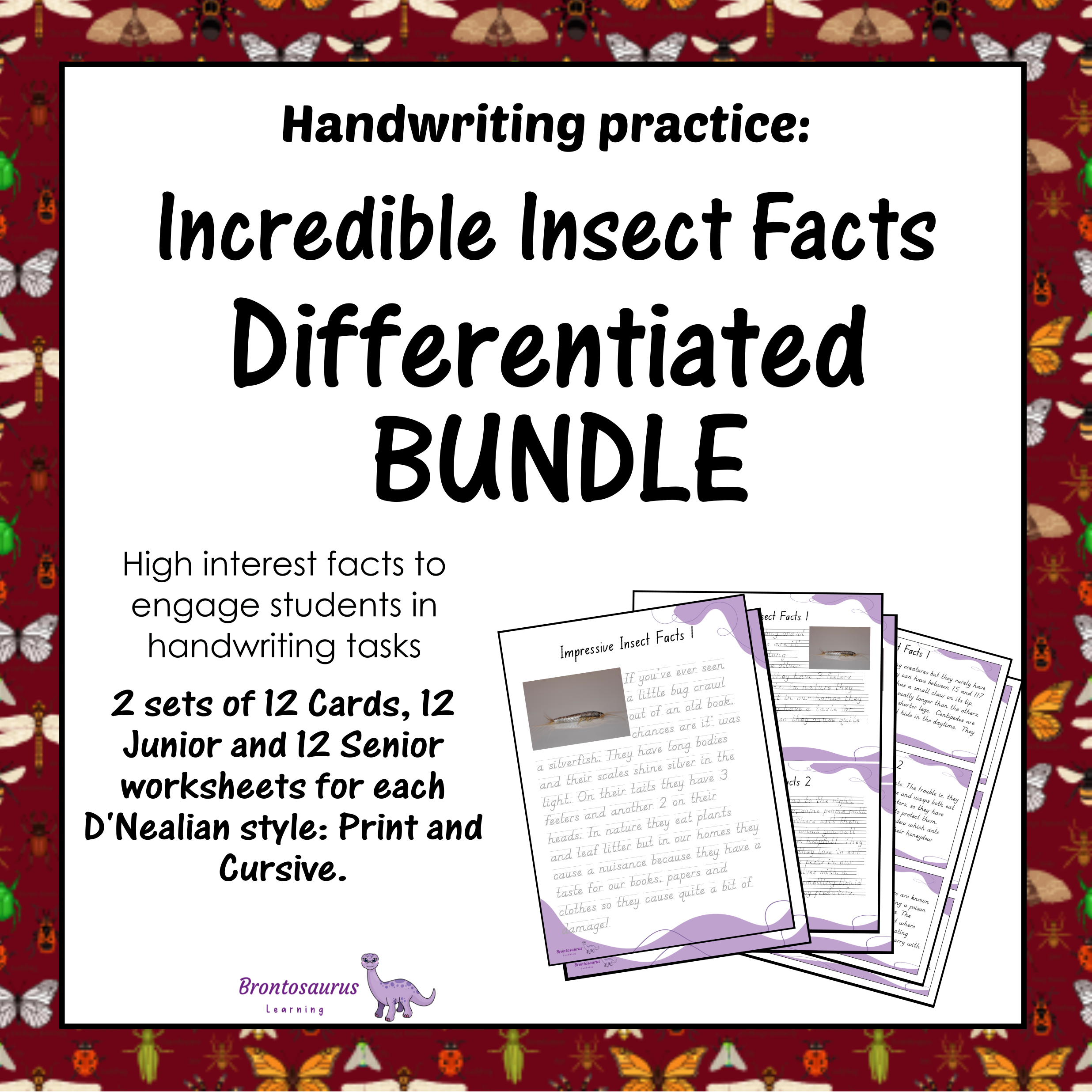 INSECTS1 Differentiated Bundle cover image