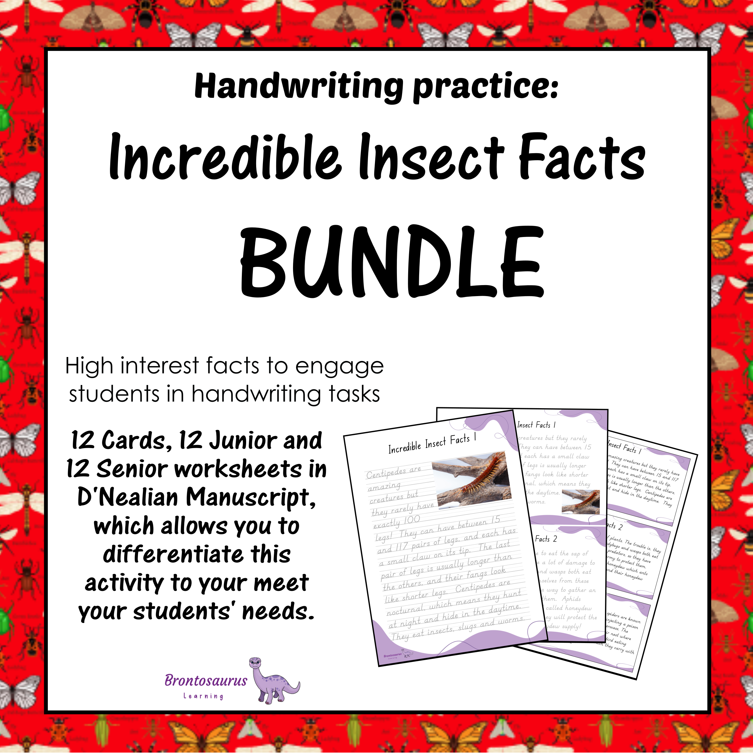 INSECTS1 Print Set cover image