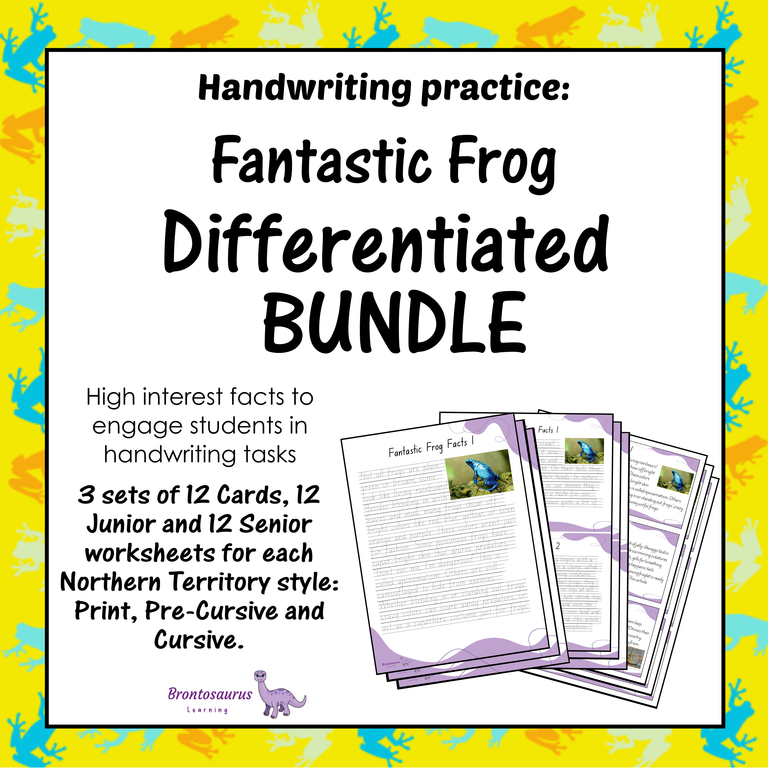 Frogs Differentiated Bundle cover image