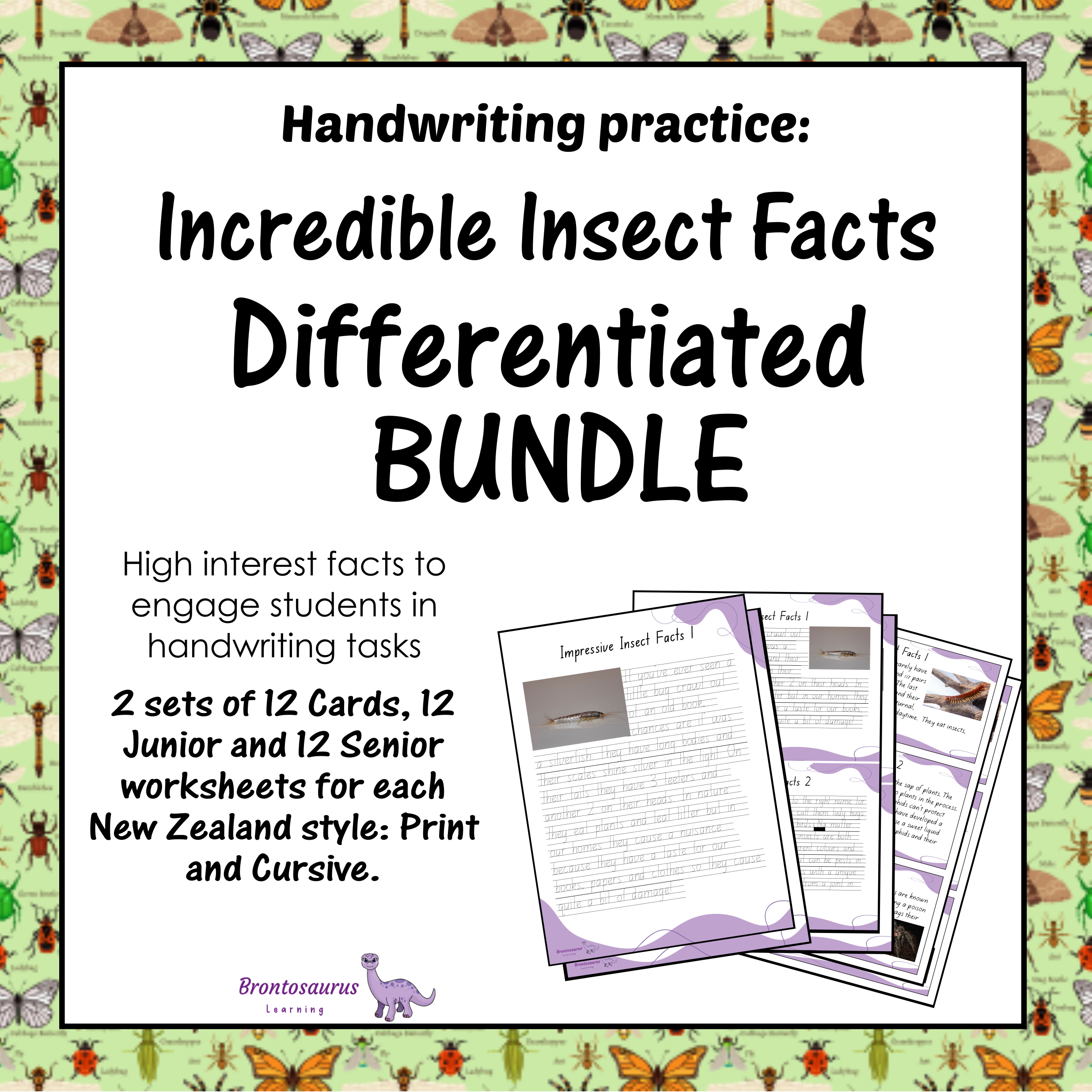 INSECTS1 Differentiated Bundle cover image
