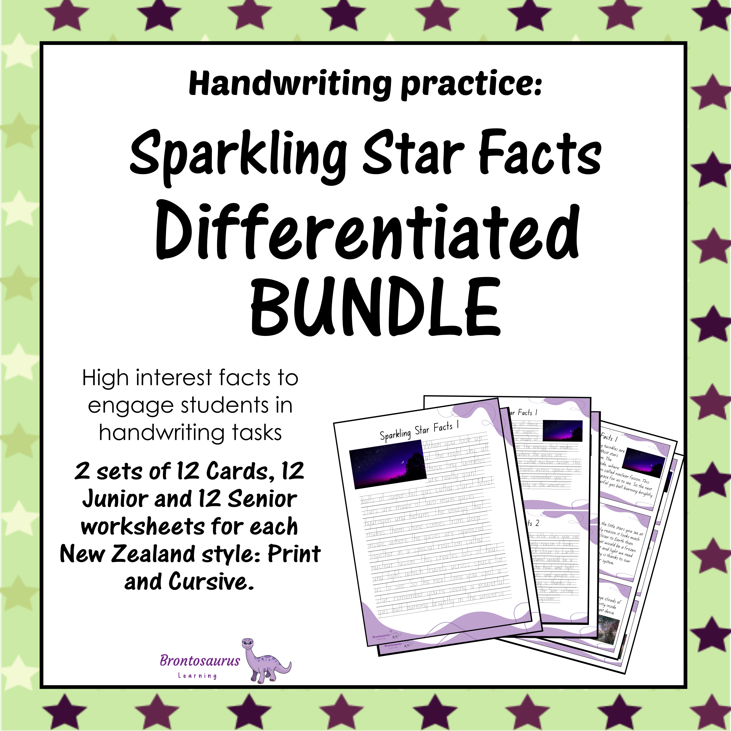 New Zealand Space 17 STARS Differentiated Bundle cover image