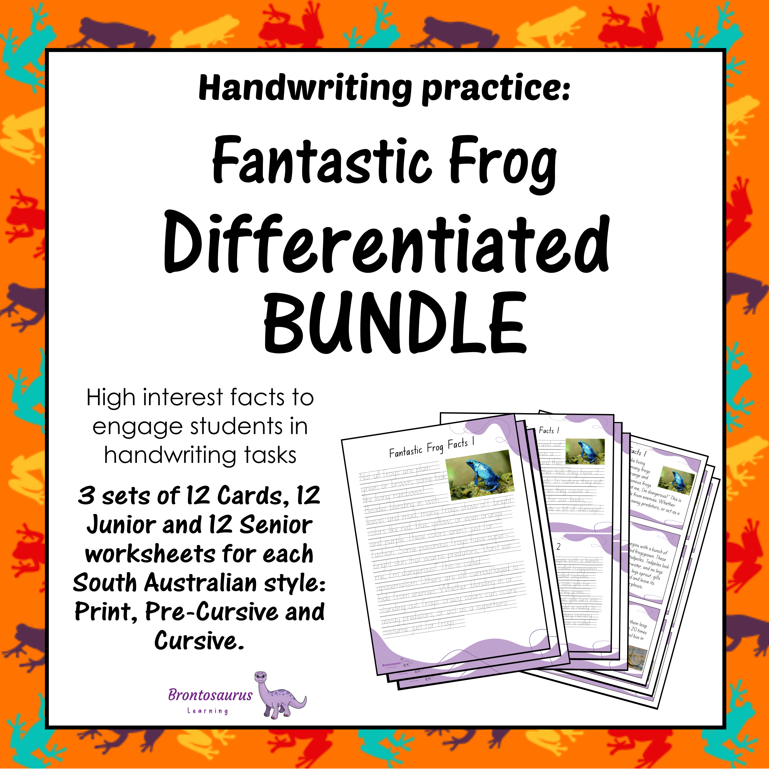 Frogs Differentiated Bundle cover image