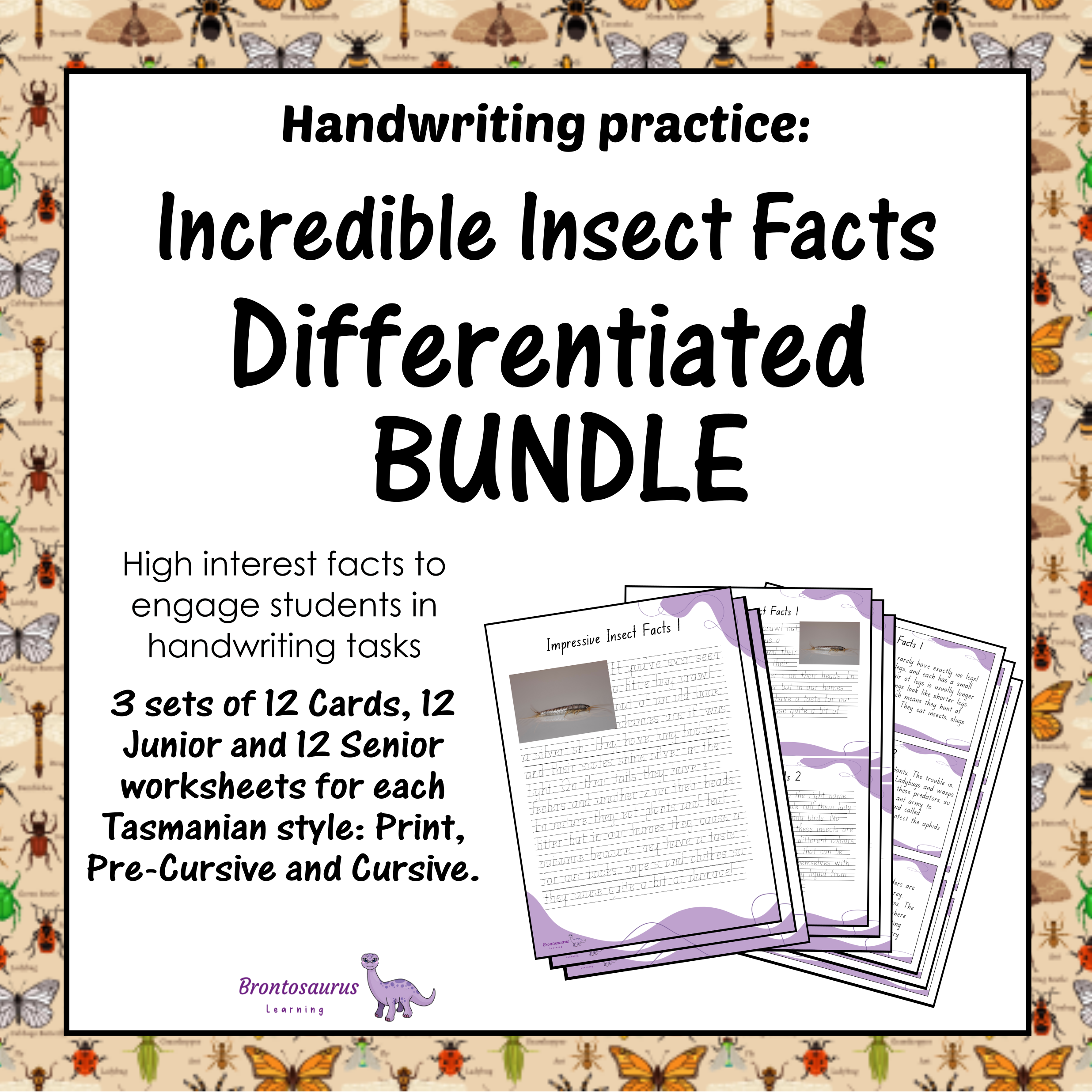 INSECTS1 Differentiated Bundle cover image
