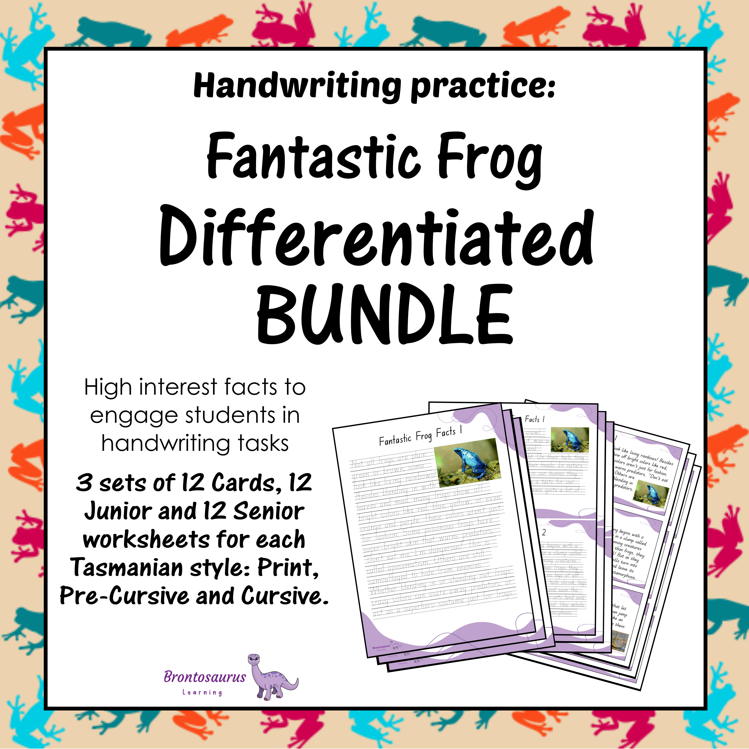 Frogs Differentiated Bundle cover image