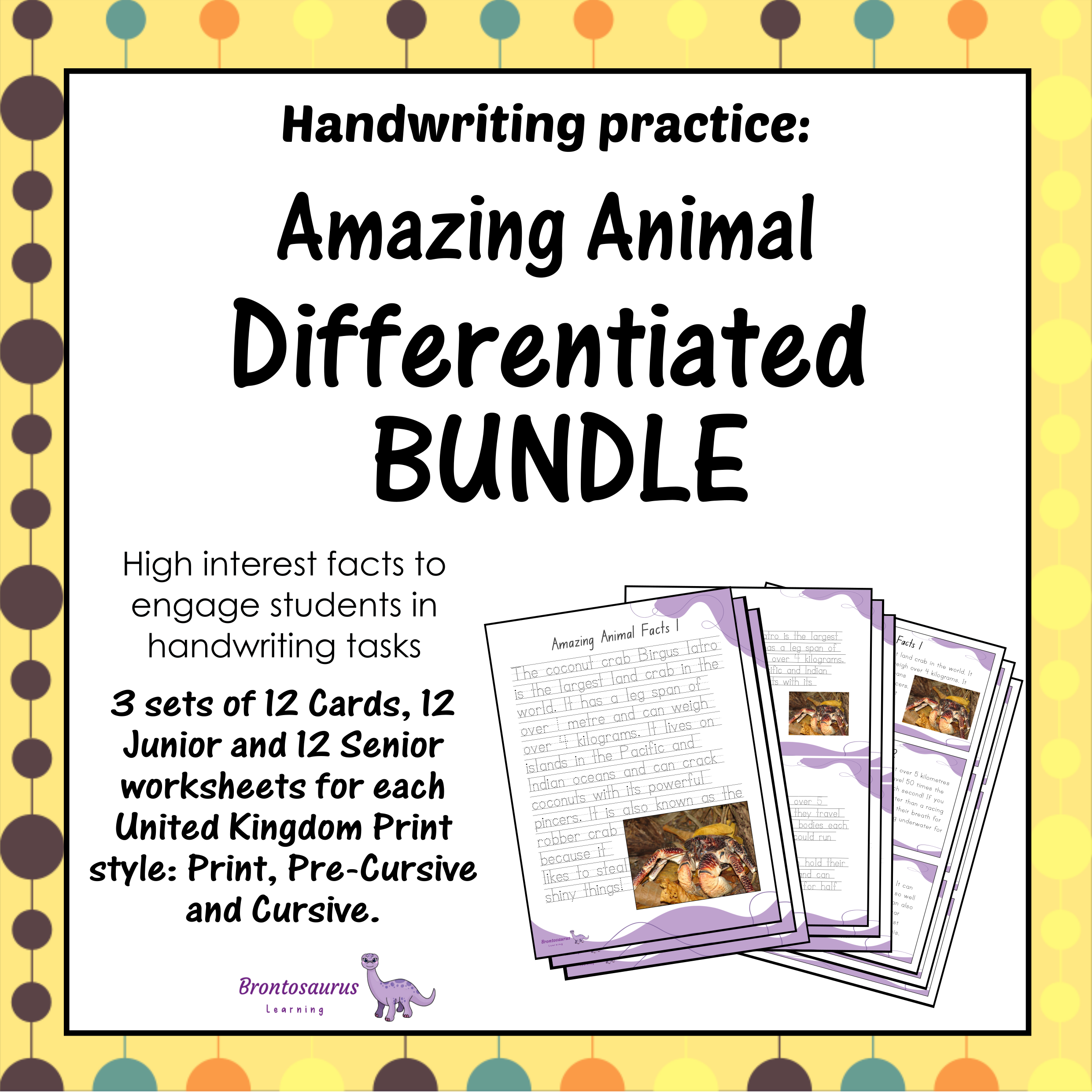 United Kingdom Animals 6 Animals Differentiated Bundle cover image