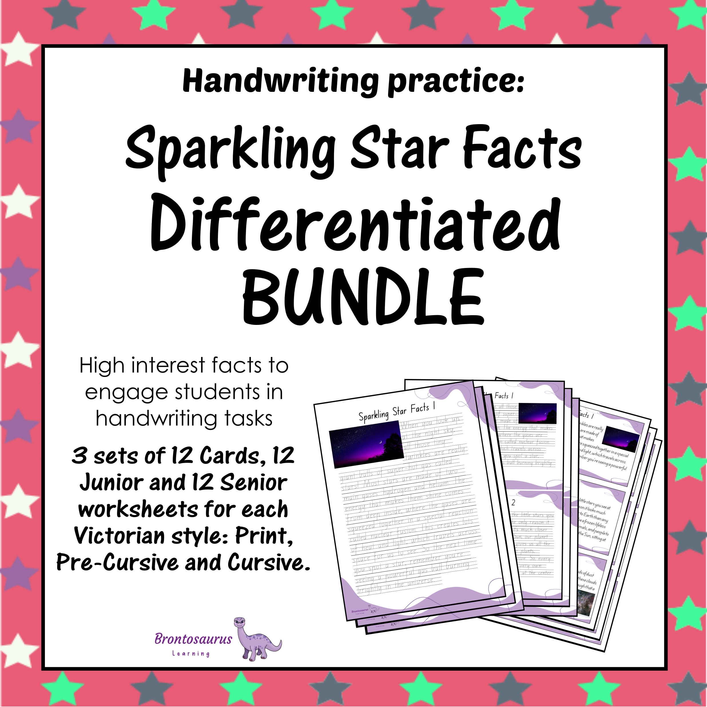 Victoria Space 21 STARS Differentiated Bundle cover image