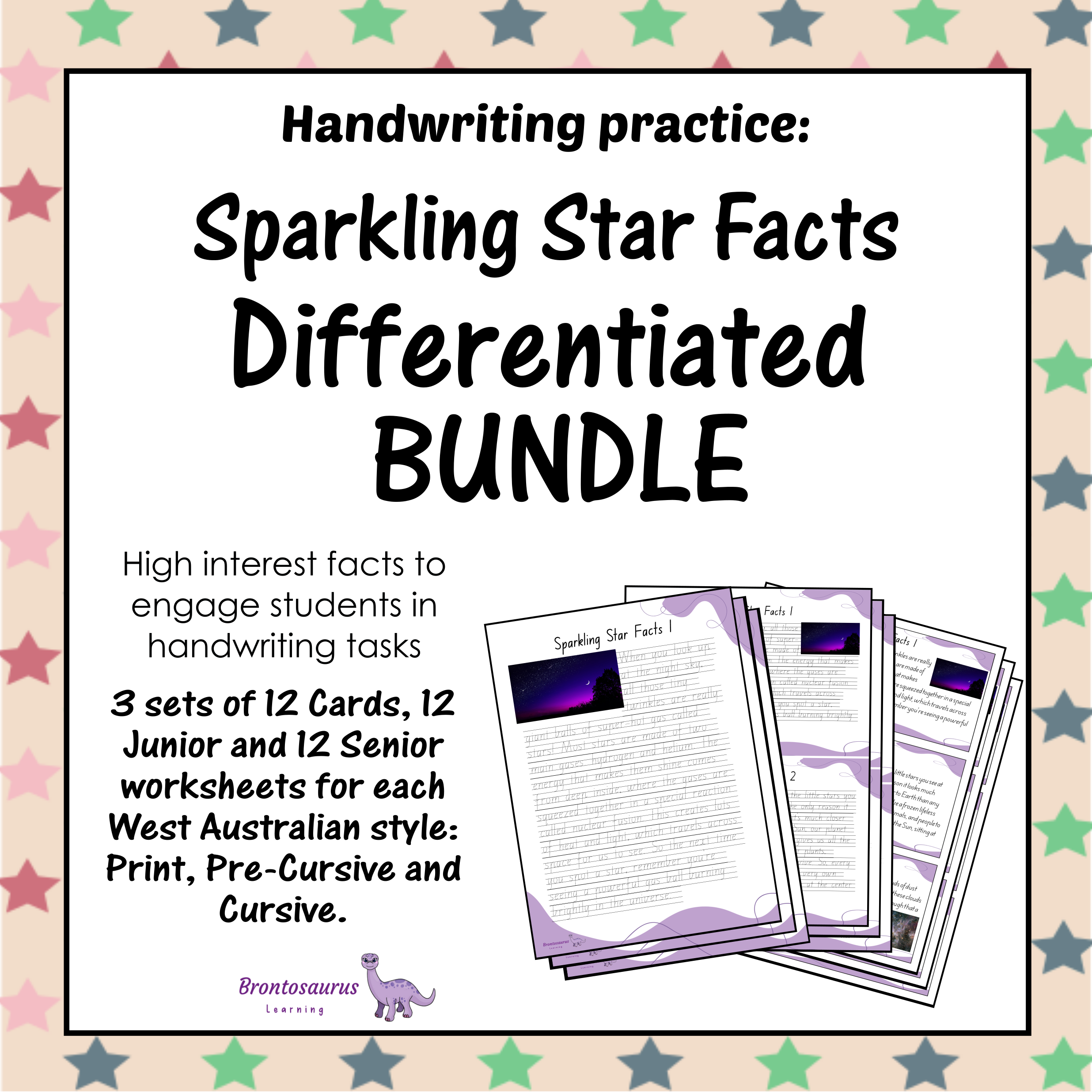 Western Australia Space 21 STARS Differentiated Bundle cover image