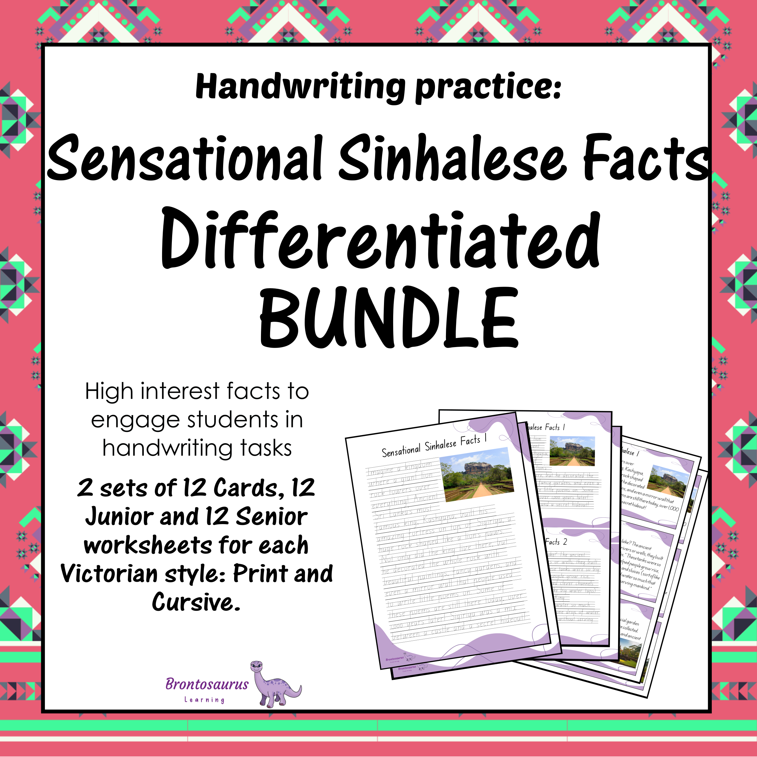 Victoria Ancient Civilisations 1 26 SINHALESE Differentiated Bundle cover image