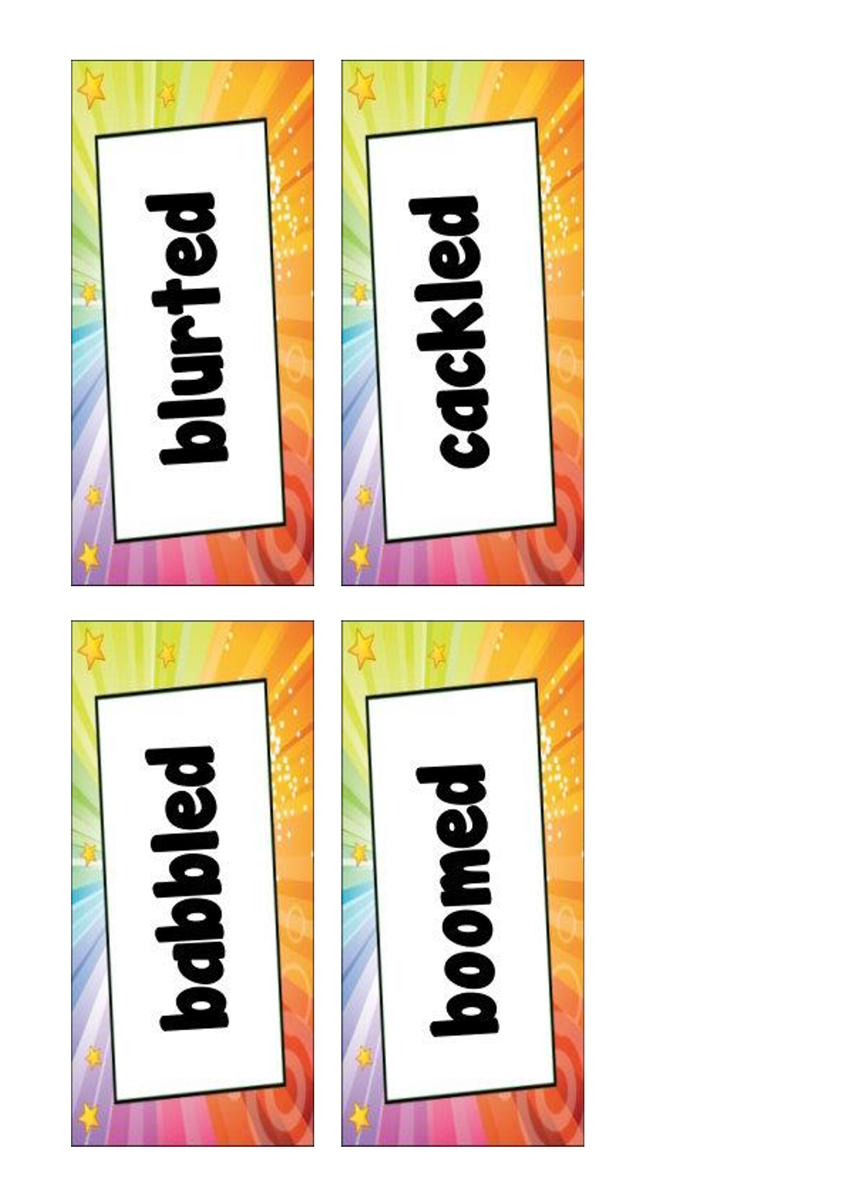 Additional resource page preview for Instead of Said Bulletin Board