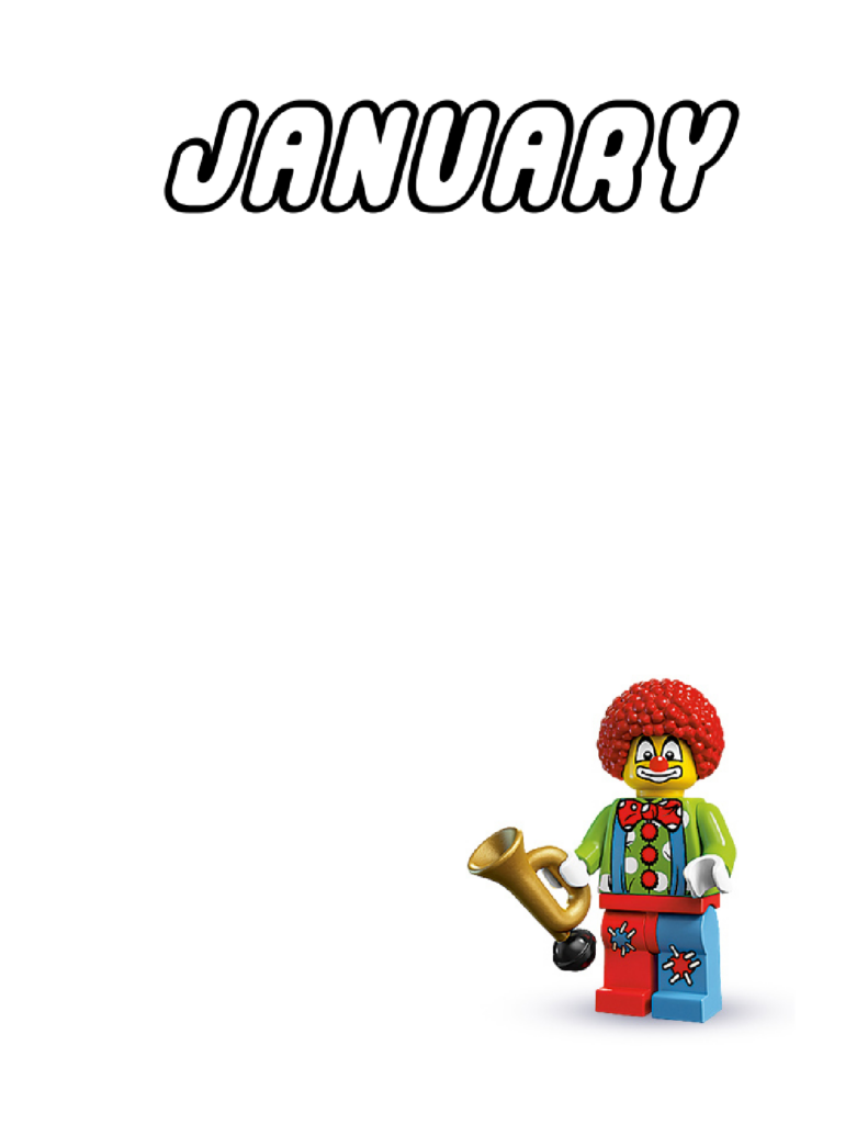 Lego Themed Birthday Display 2