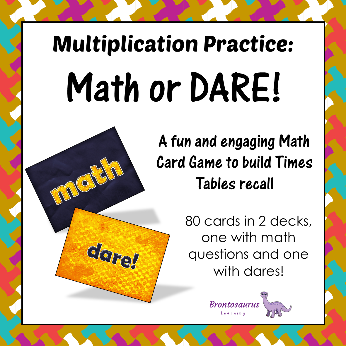 Number 4 Math or Dare Game
