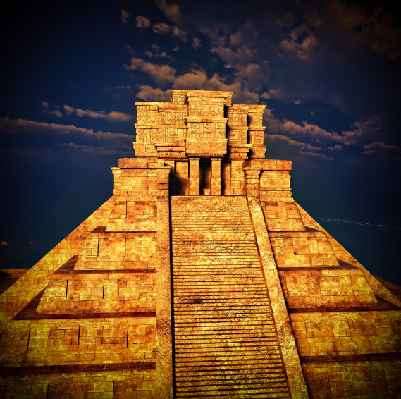 Ancient Civilisations 1 7 Photo of a Mayan temple for an Ancient Civilisations themed handwriting lesson - classroom resource preview