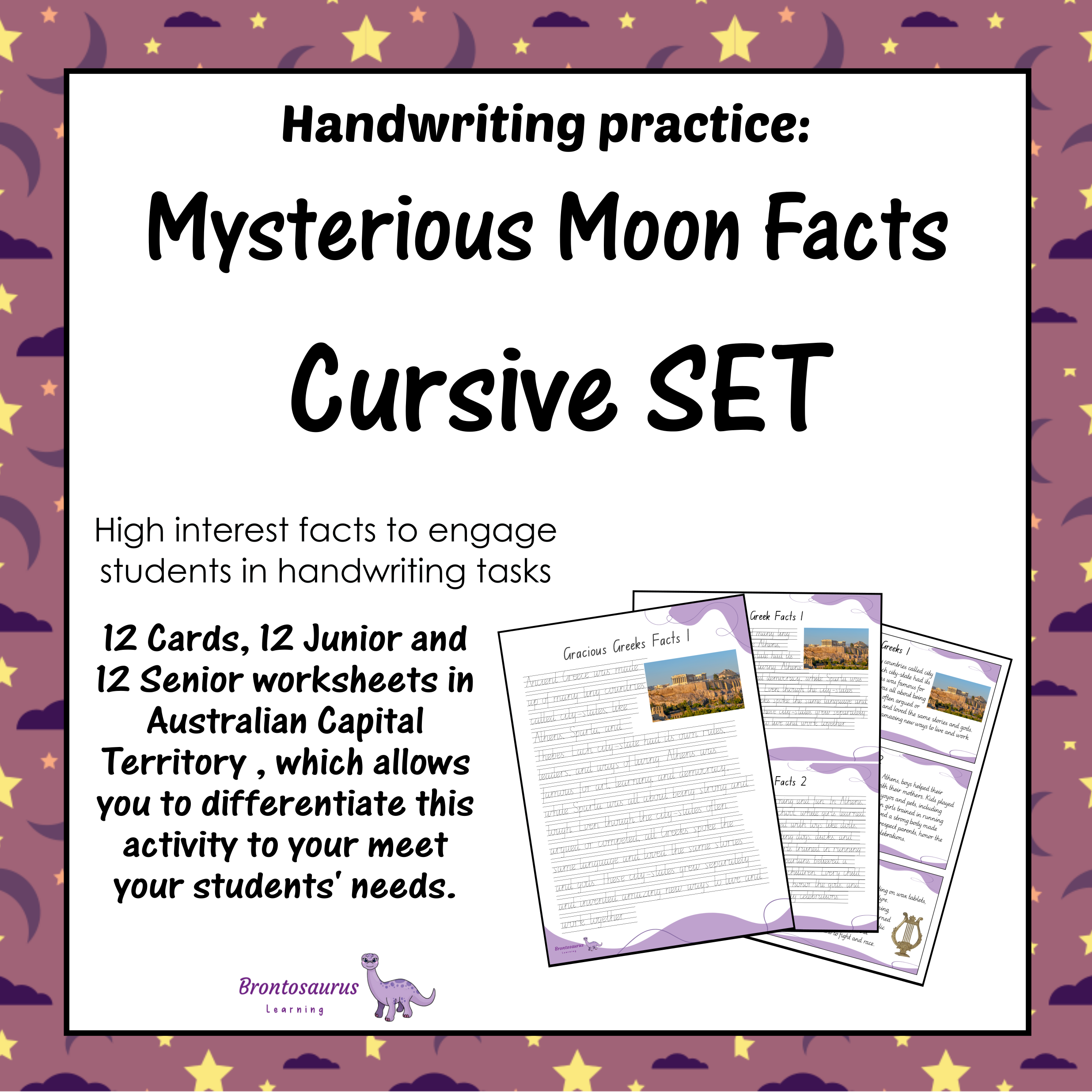 MOON Cursive Set cover image