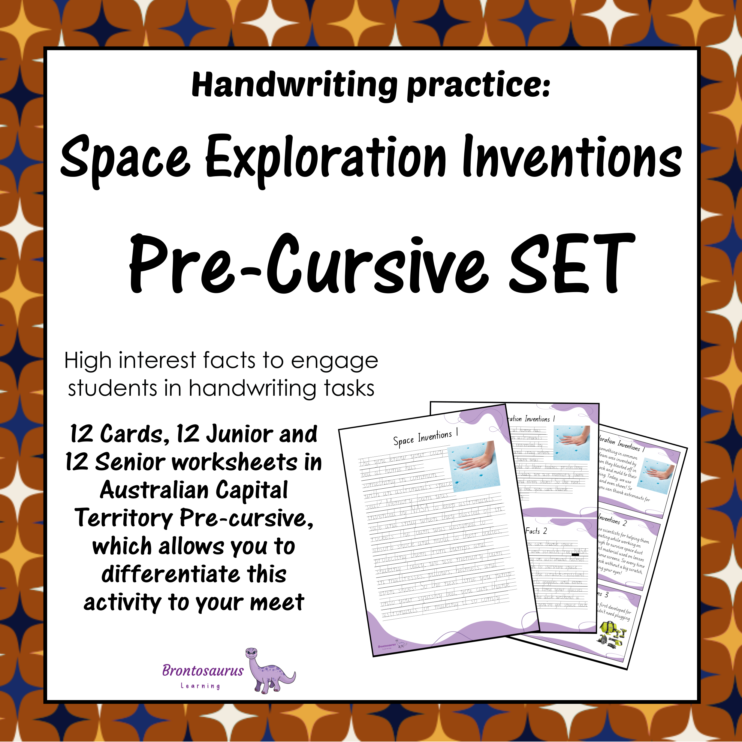 INVENTIONS Pre-cursive Set cover image