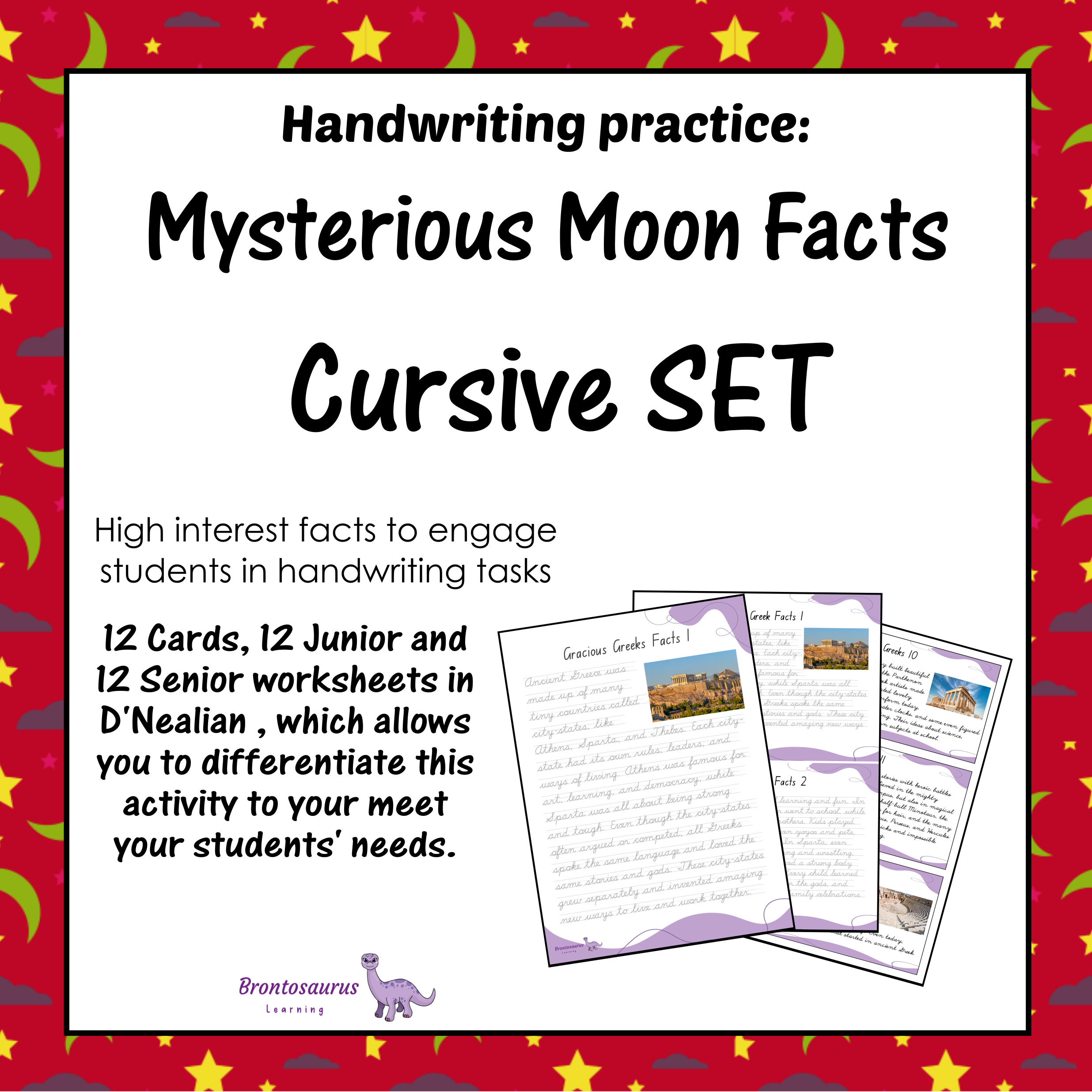 MOON Cursive Set cover image