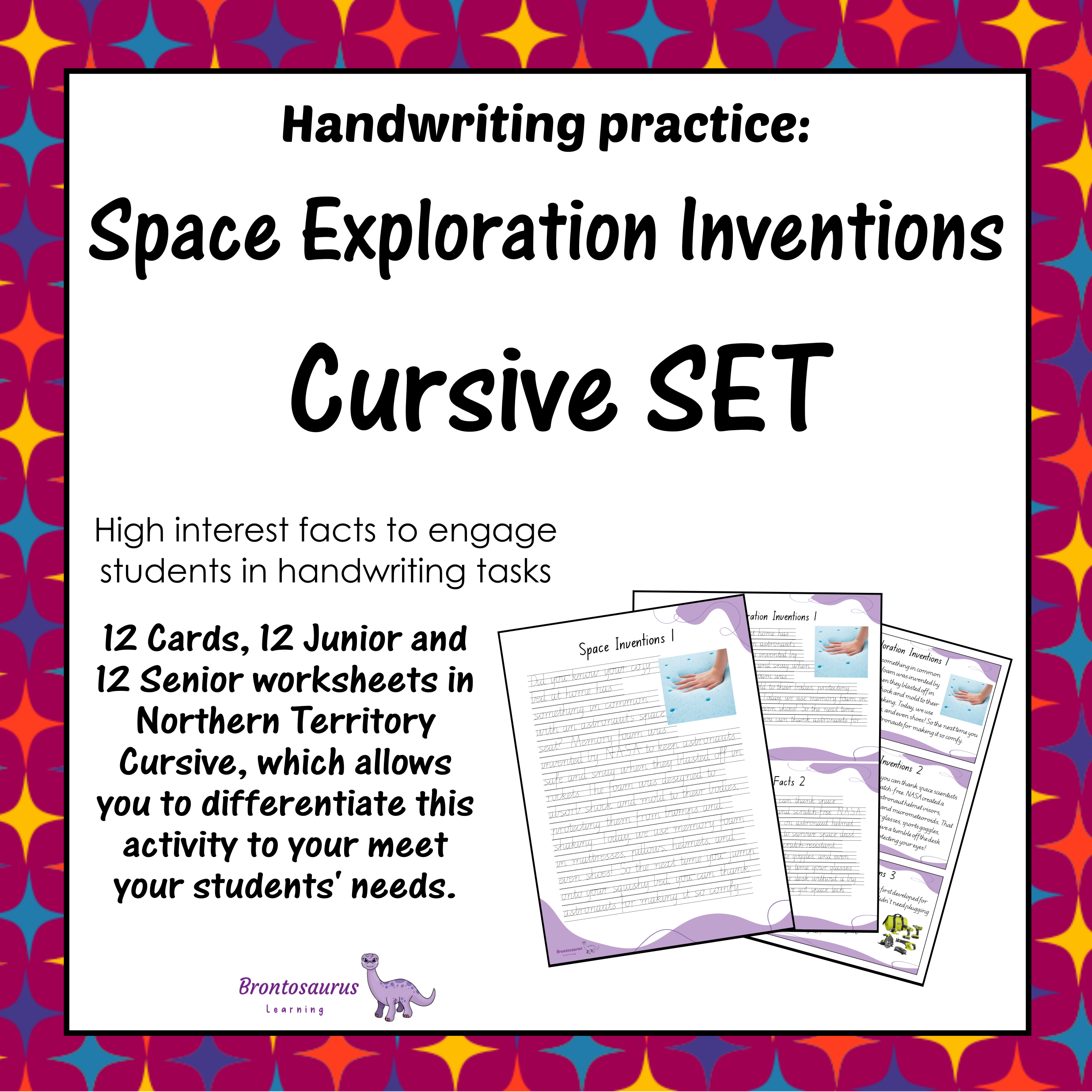 Northern Territory Space 29 INVENTIONS Cursive Set cover image
