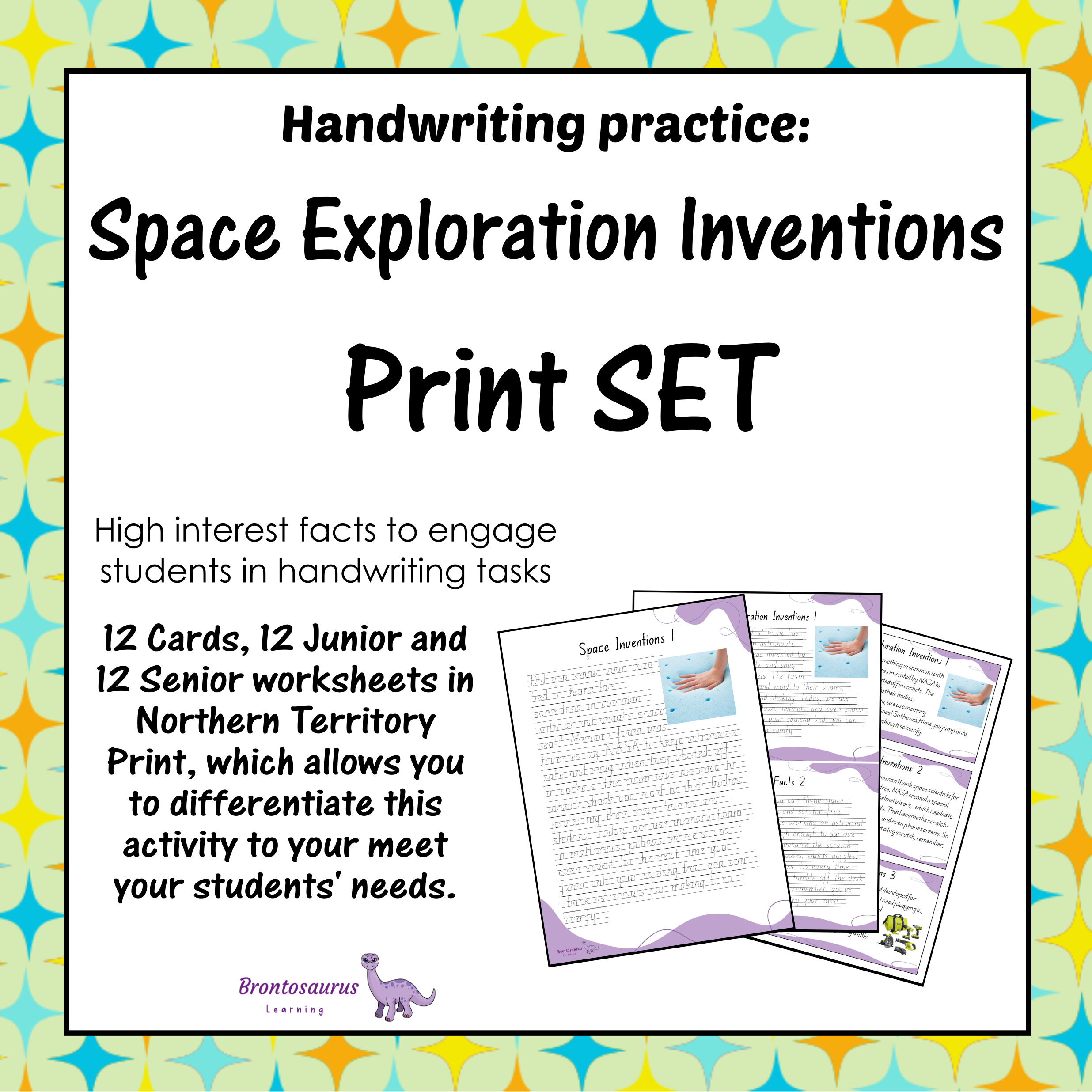 Northern Territory Space 27 INVENTIONS Print Set cover image