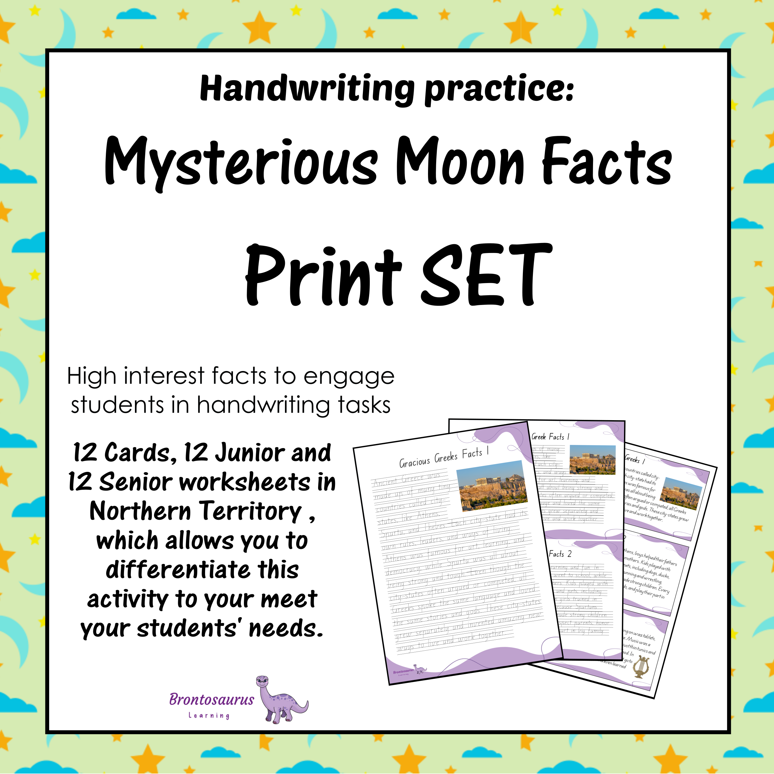 Northern Territory Space 17 MOON Print Set cover image