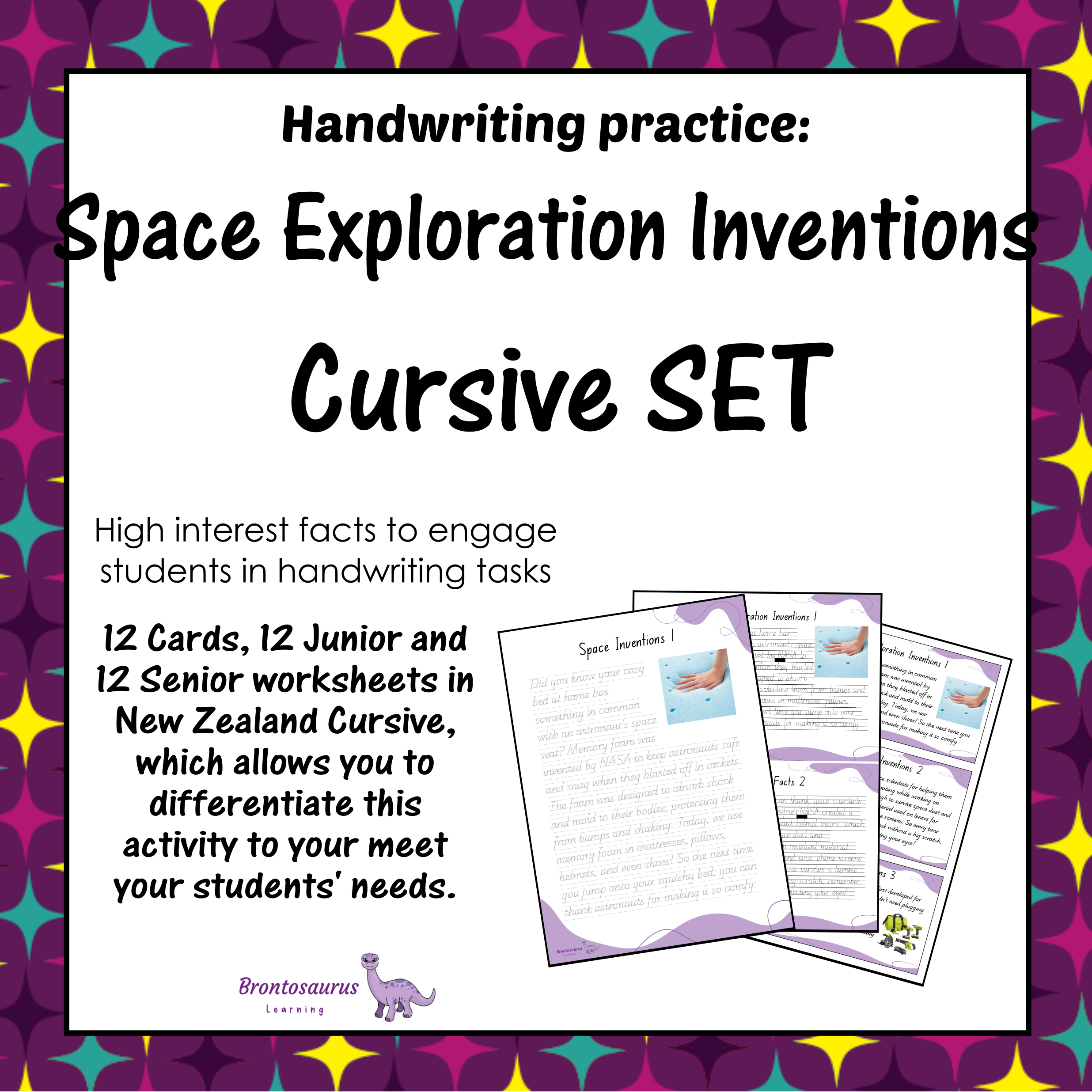 New Zealand Space 23 INVENTIONS Cursive Set cover image