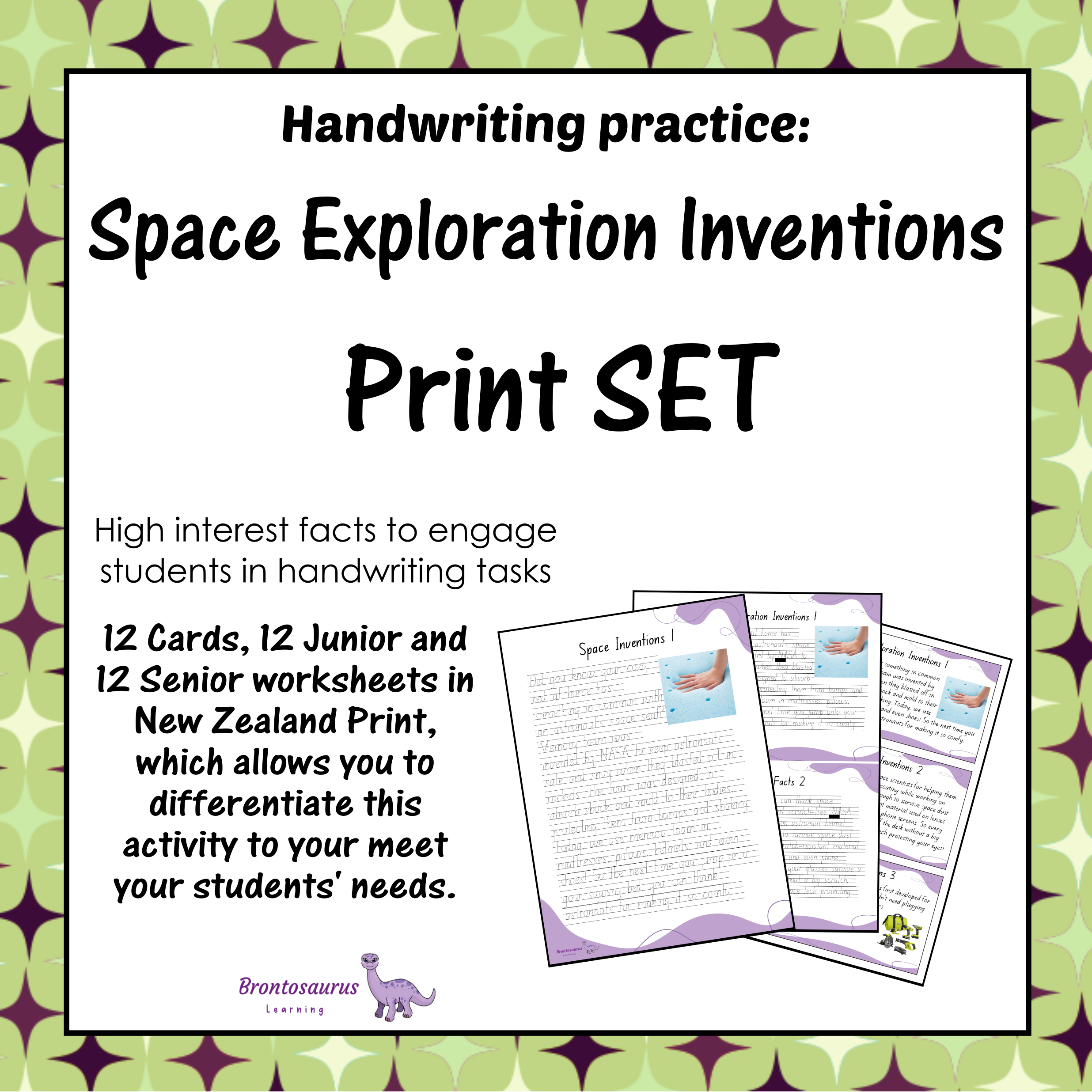New Zealand Space 22 INVENTIONS Print Set cover image