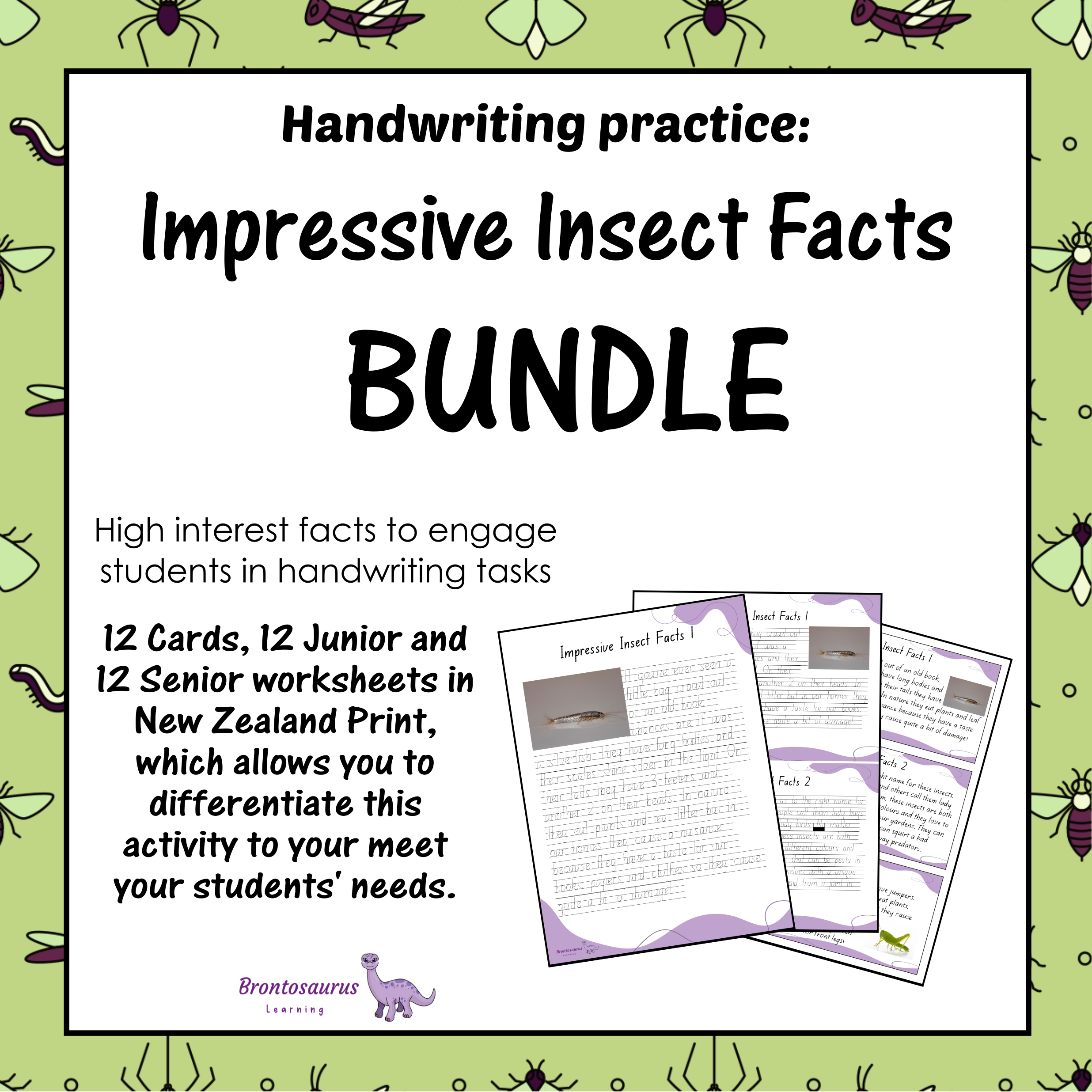 INSECTS2 Print Set cover image
