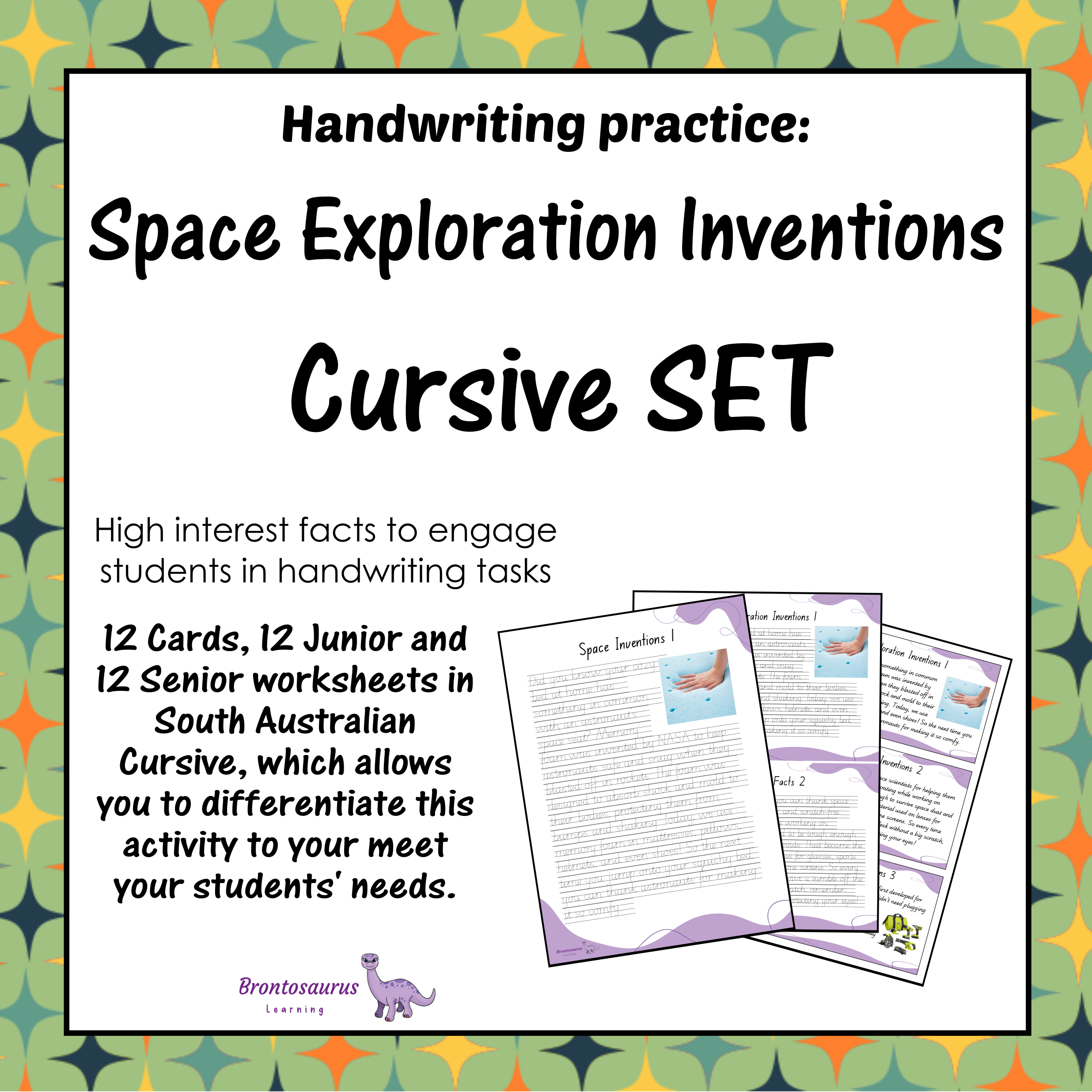 South Australia Space 29 INVENTIONS Cursive Set cover image