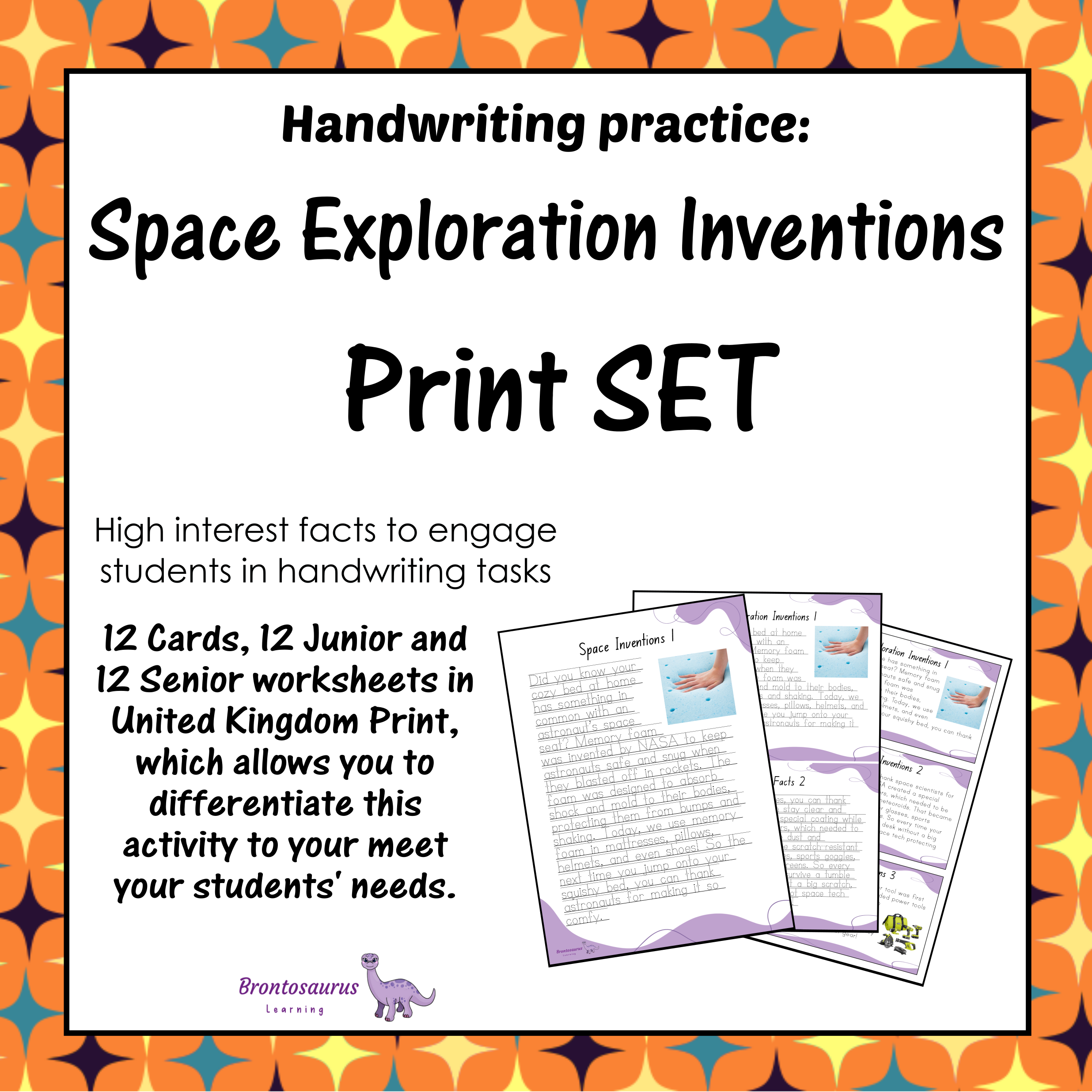 United Kingdom Space 27 INVENTIONS Print Set cover image