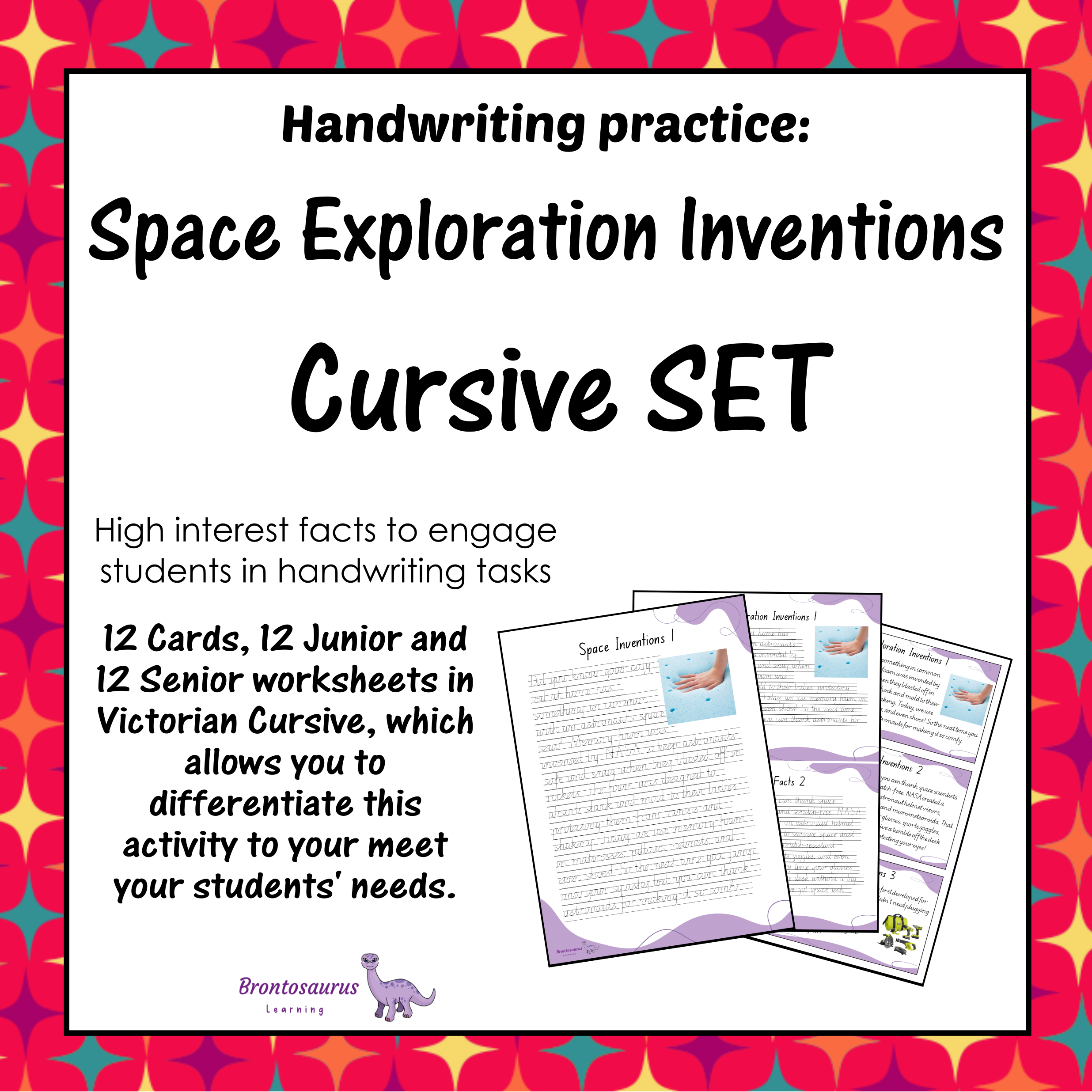 Victoria Space 29 INVENTIONS Cursive Set cover image