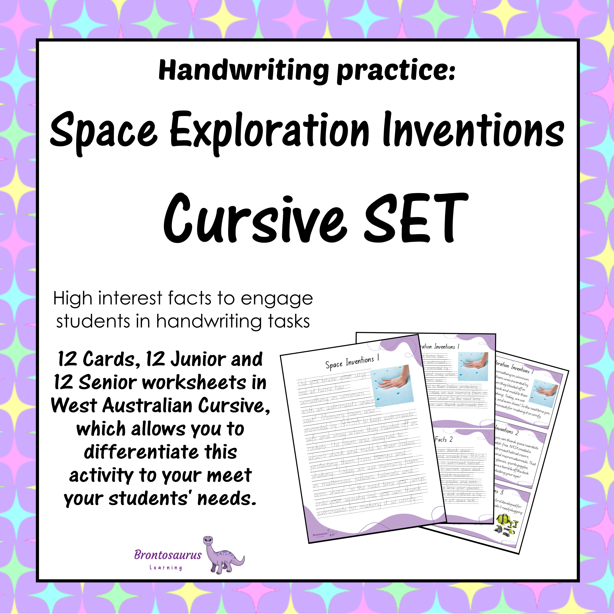 Western Australia Space 29 INVENTIONS Cursive Set cover image