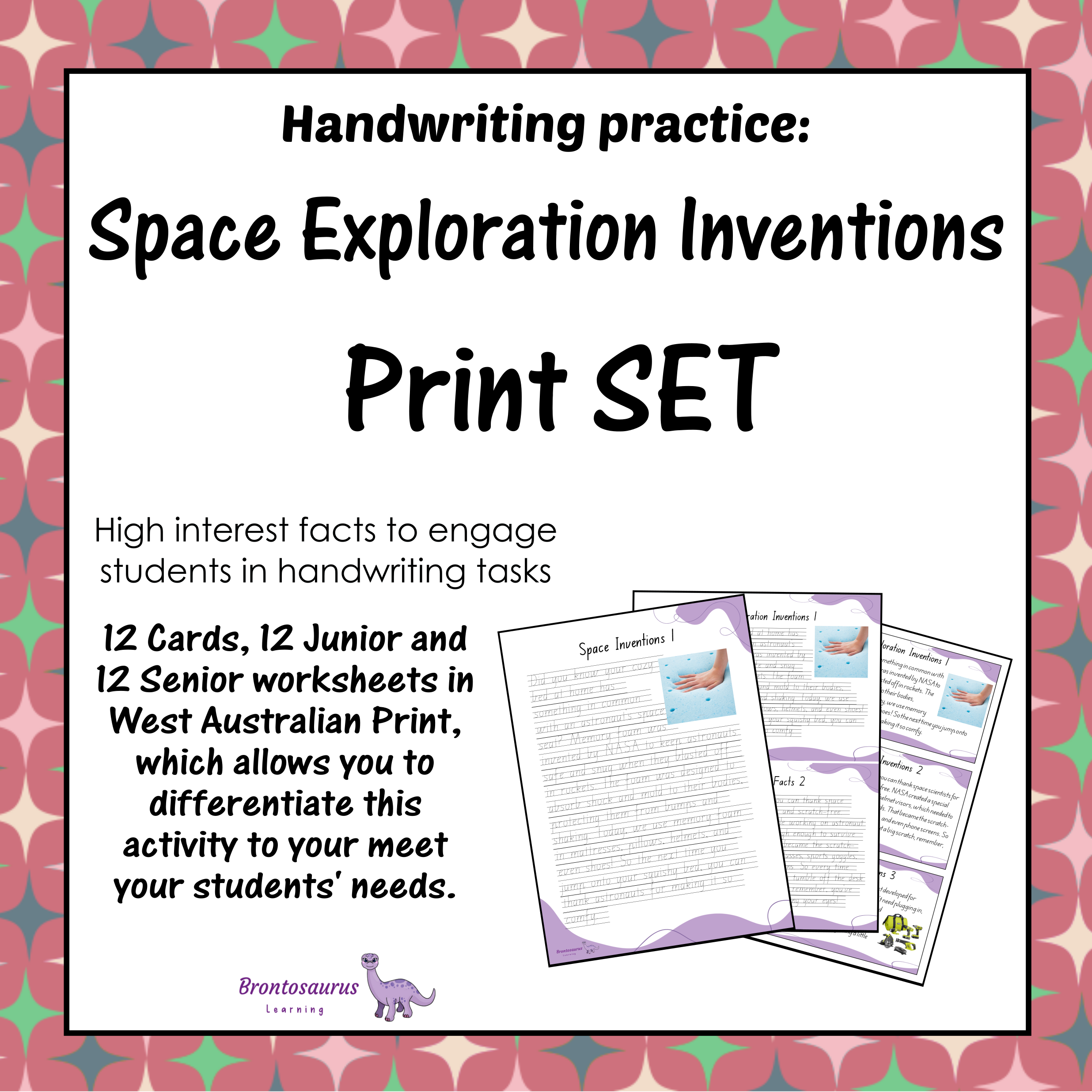Western Australia Space 27 INVENTIONS Print Set cover image