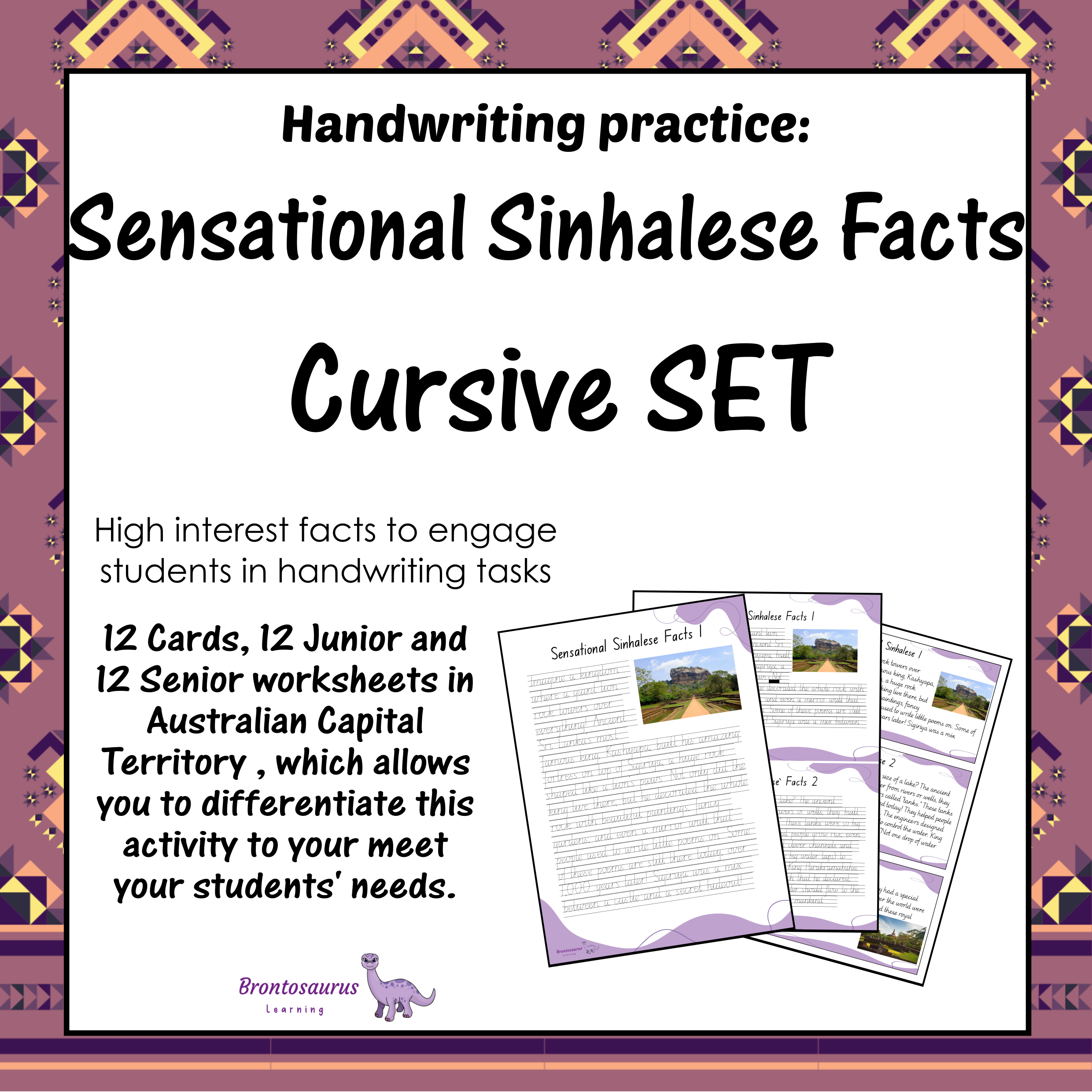 SINHALESE Cursive Set cover image