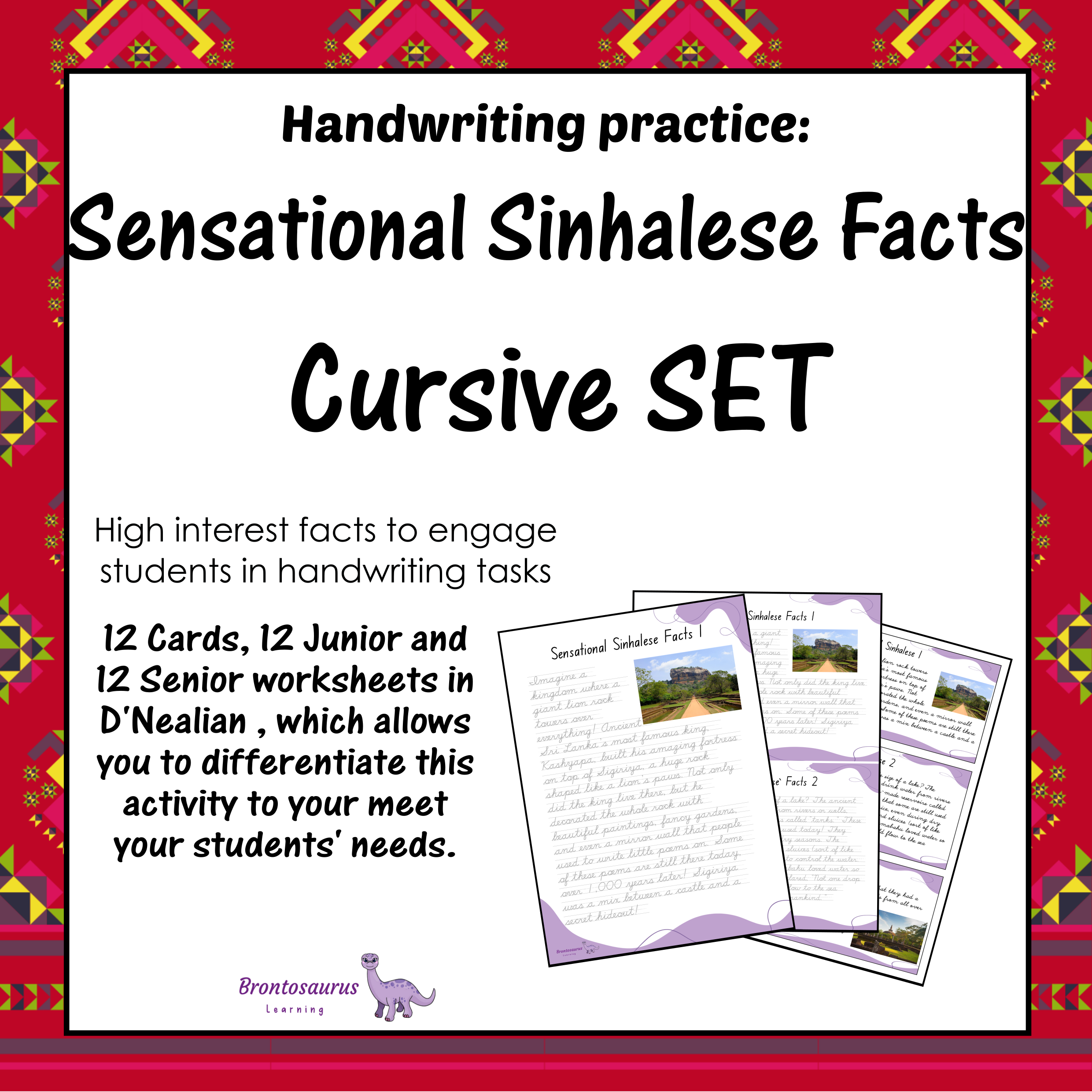 SINHALESE Cursive Set cover image