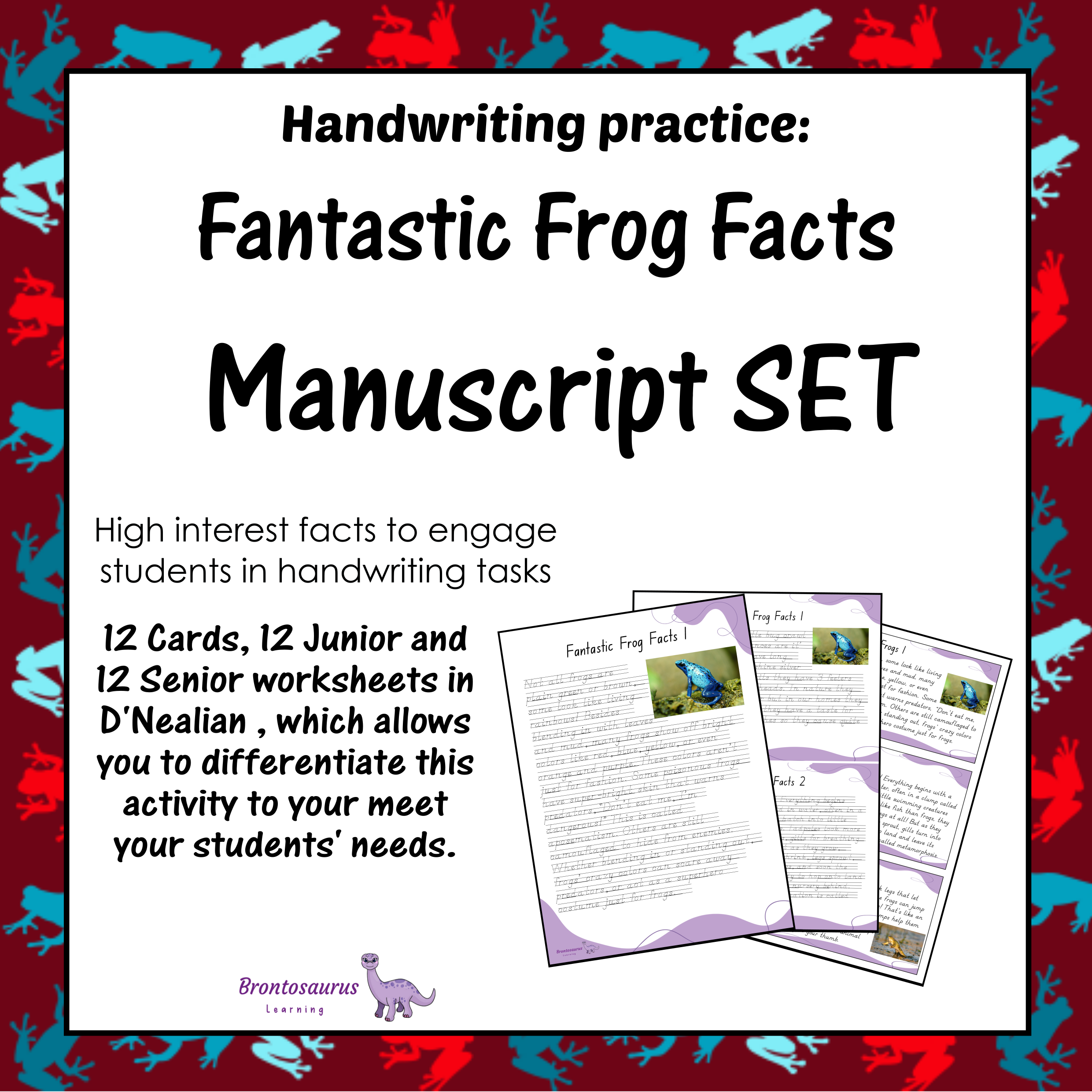 Frogs Print Set cover image