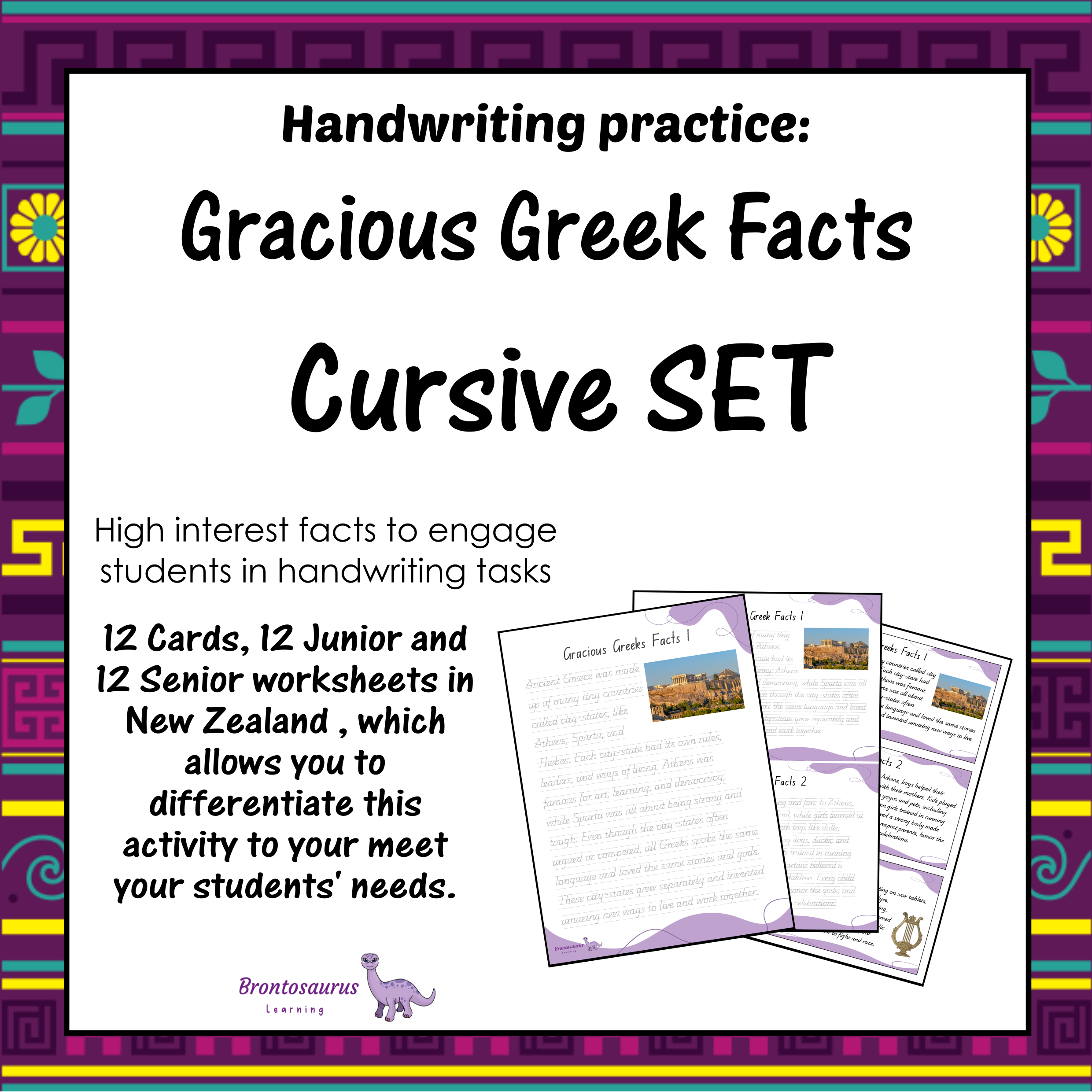 GREEK Cursive Set cover image