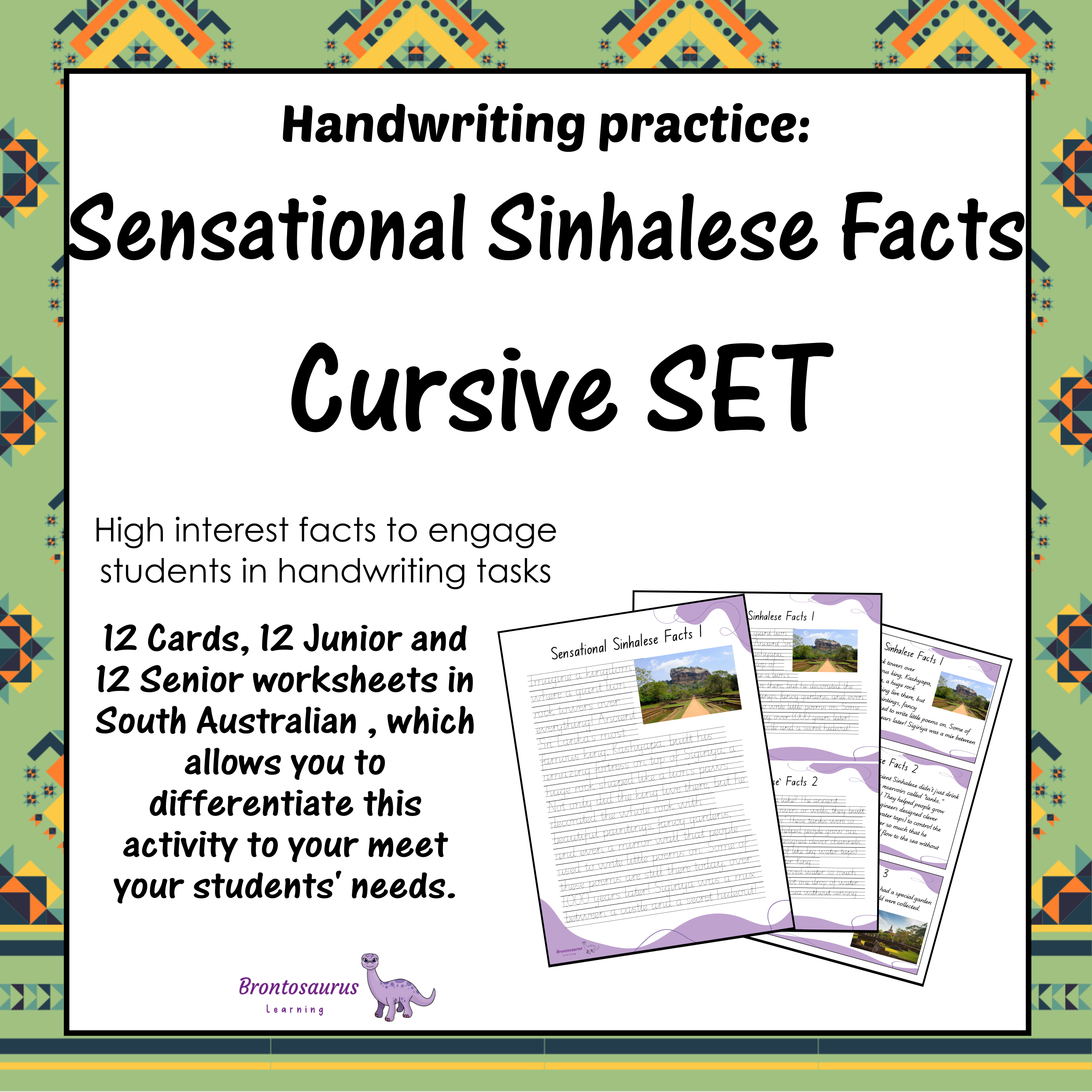 SINHALESE Cursive Set cover image