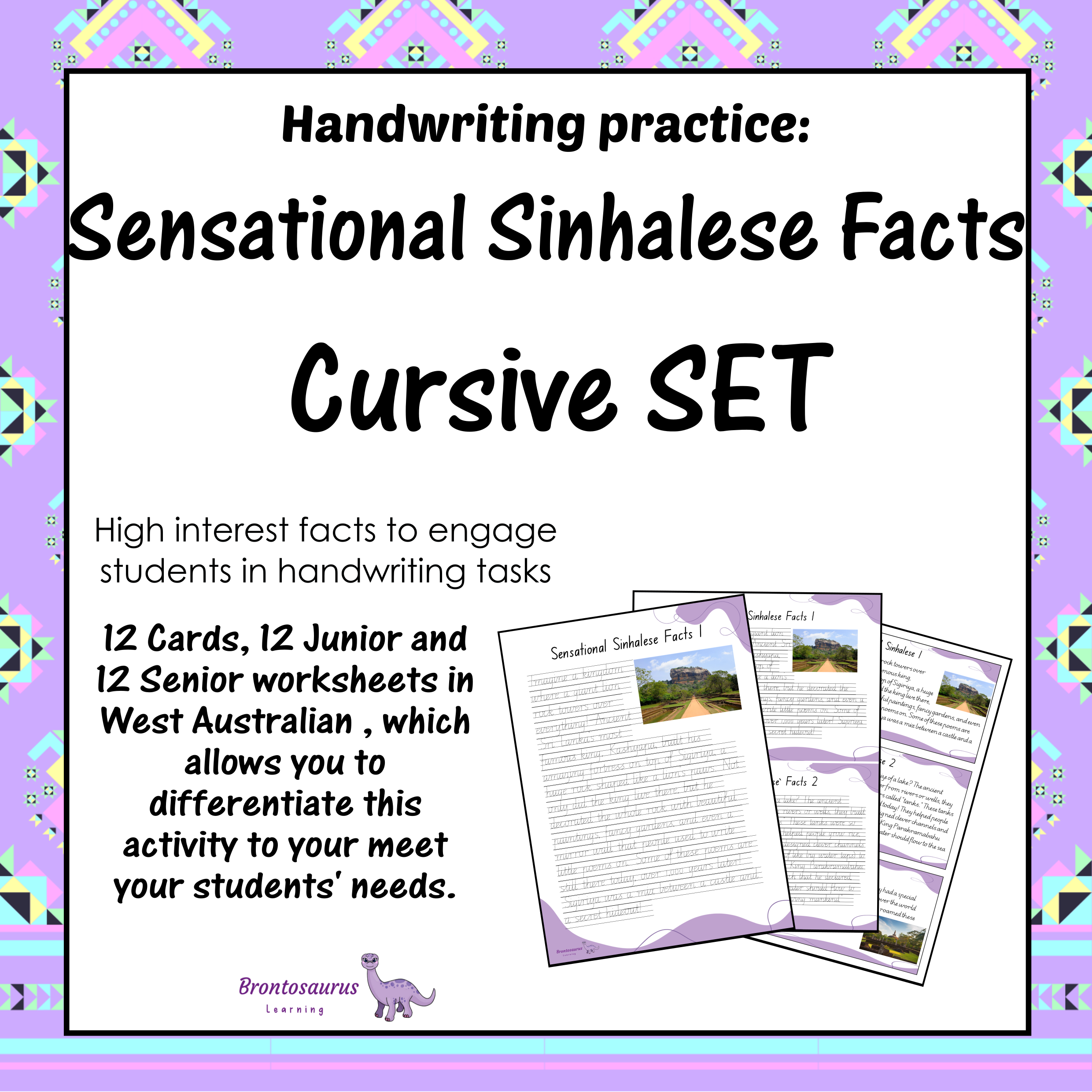 SINHALESE Cursive Set cover image